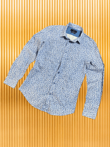 Diesel × Vintage Diesel Print Long Sleeve Cotton Shirt Size US M / EU 48-50 / 2 - 1 Thumbnail