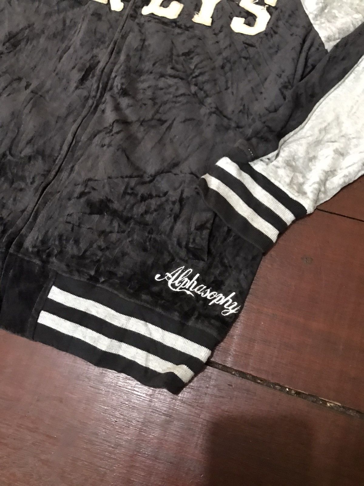 Japanese Brand × Vintage Alphasophy Burly Sweater Jacket Size US L / EU 52-54 / 3 - 6 Thumbnail