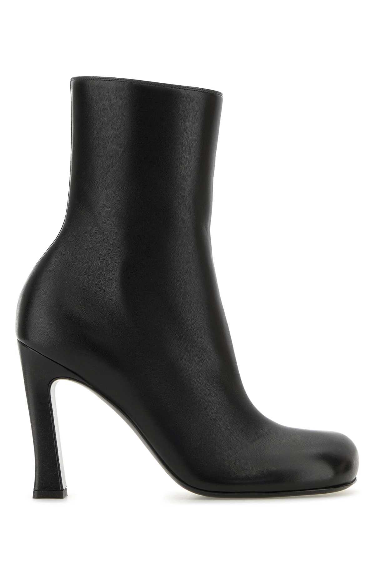 Bottega Veneta Black Leather Nico Ankle Boots Size US 8 / IT 38 - 1 Thumbnail