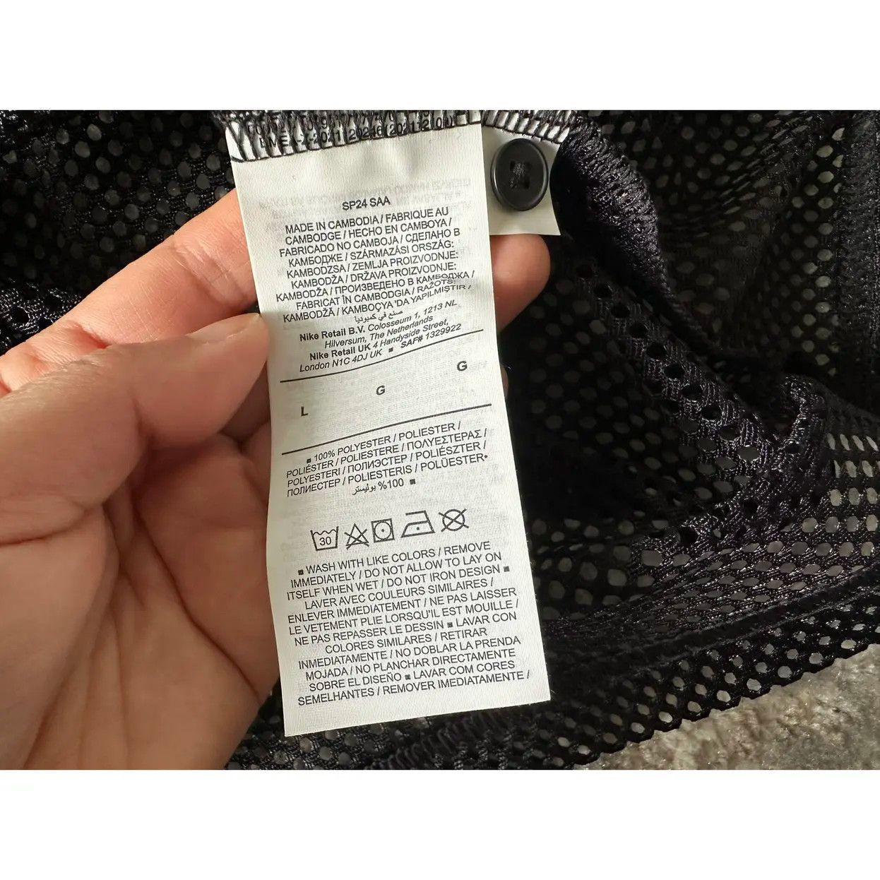 Supreme SUPREME x NIKE MESH S/S SHIRT Size US L / EU 52-54 / 3 - 6 Thumbnail