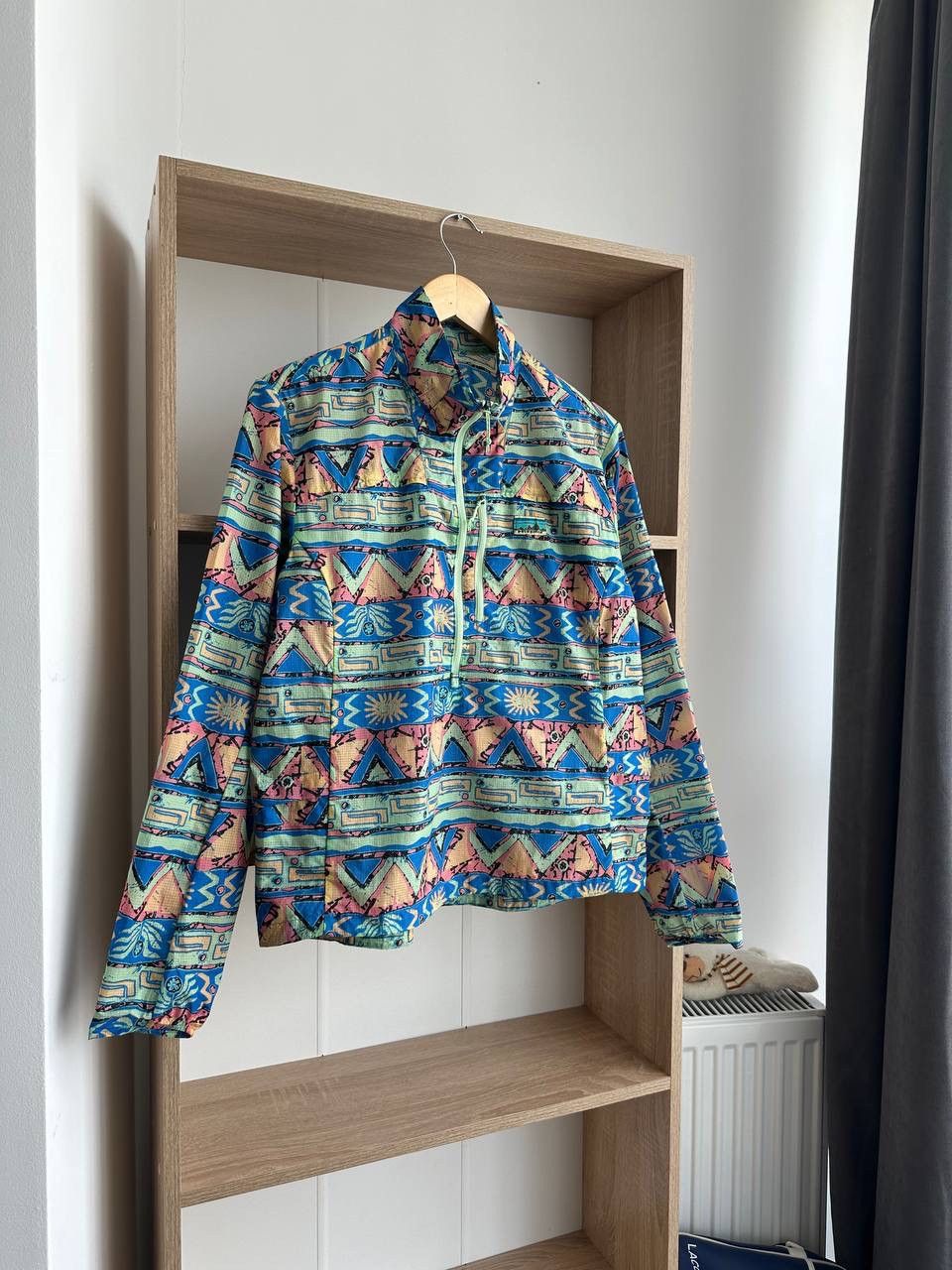 Patagonia × Vintage Vintage Patagonia Women’s Zip Pullover Print Jacket Size M / US 6-8 / IT 42-44 - 2 Thumbnail
