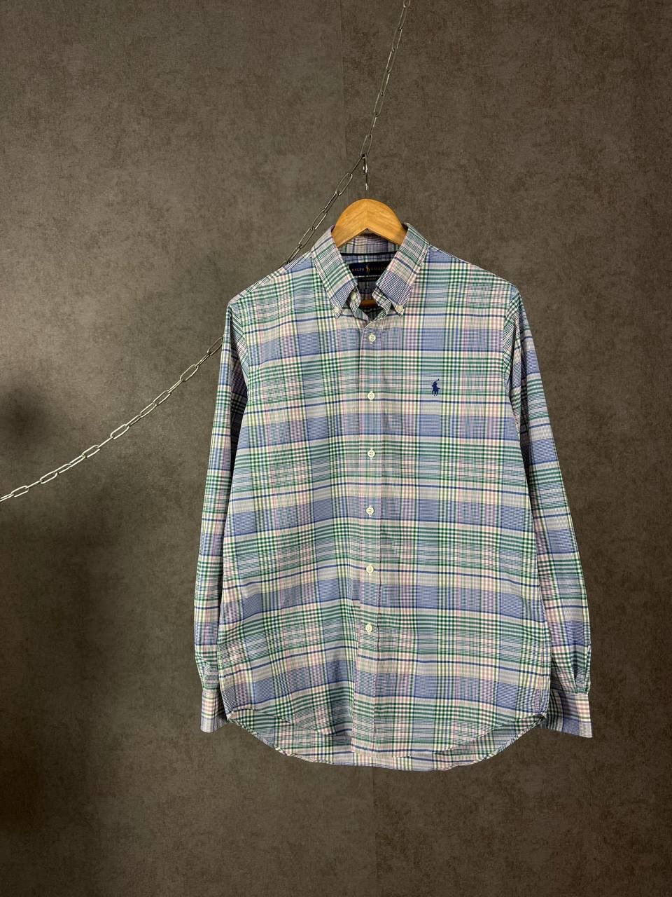 Polo Ralph Lauren Polo Ralph Lauren designer logo checkered shirt Size US M / EU 48-50 / 2 - 1 Thumbnail
