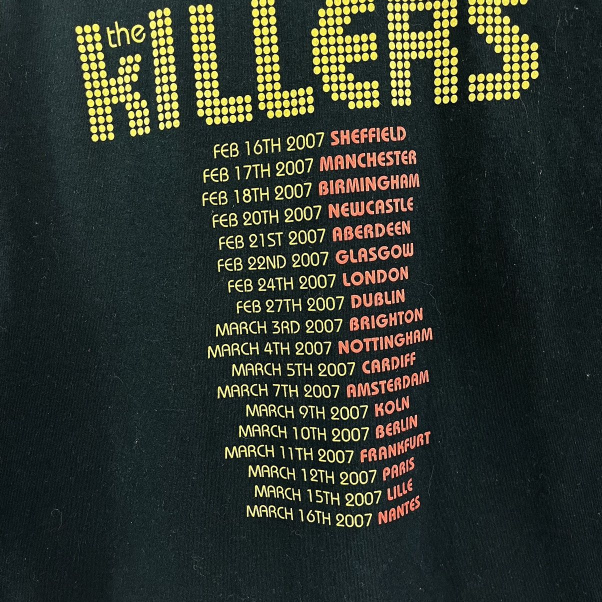 Band Tees Vintage Y2K The Killers 2007 Tour Band Tee Big Logo Size L Size US L / EU 52-54 / 3 - 8 Thumbnail