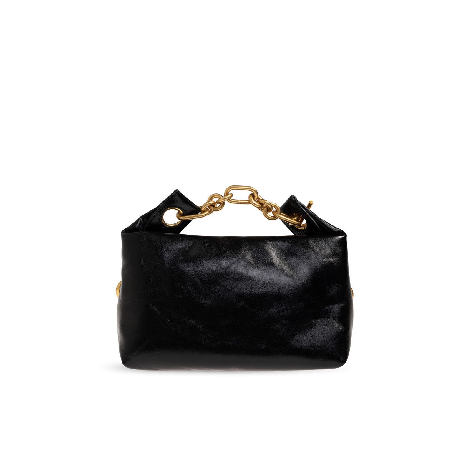 Balmain BALMAIN Sync Mini Black Leather Top Handle Bag New & Authent Size ONE SIZE - 2 Thumbnail