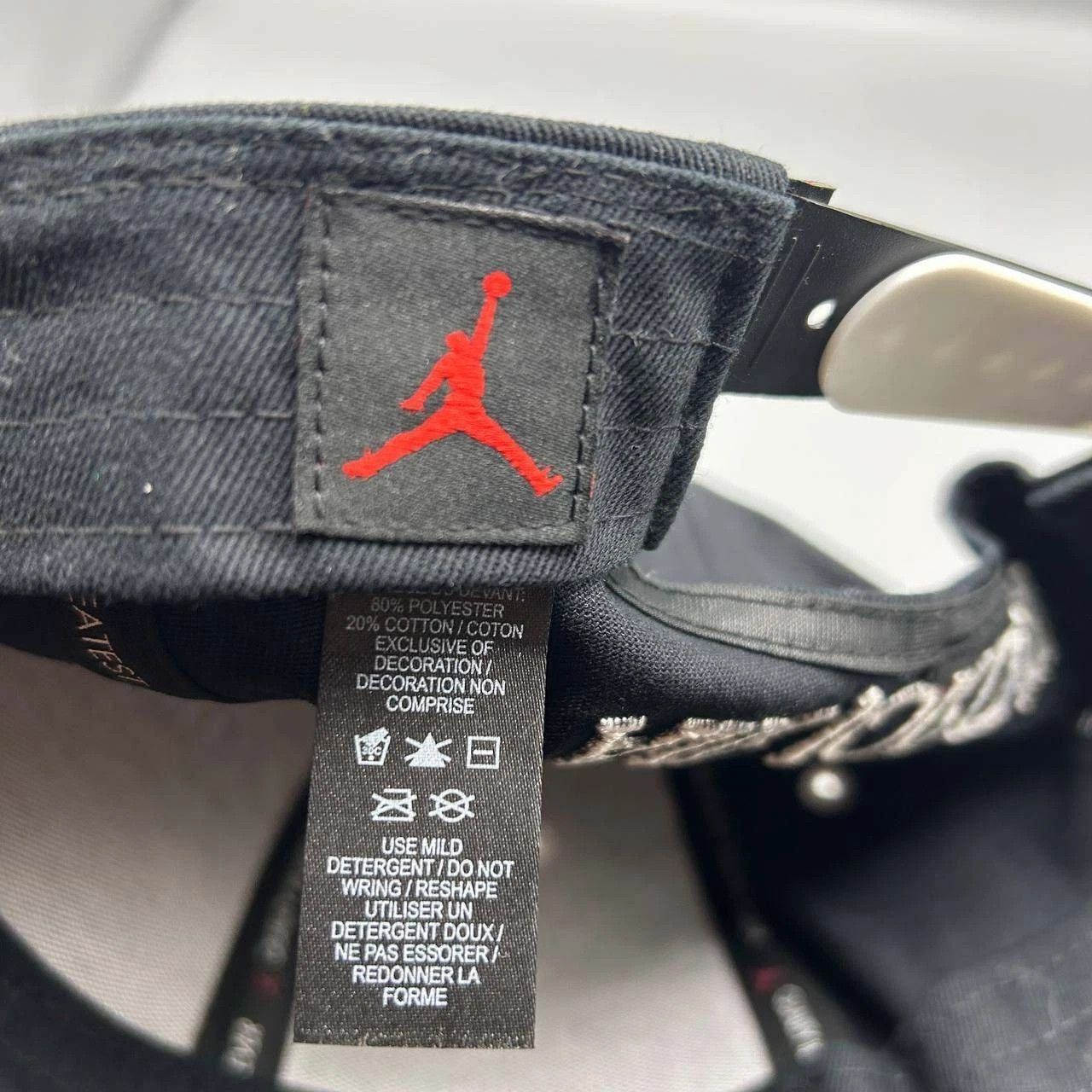 Jordan Brand Air Jordan Pro Hat Men Classic Cement Jumpman Snap Back Cap Size ONE SIZE - 7 Thumbnail