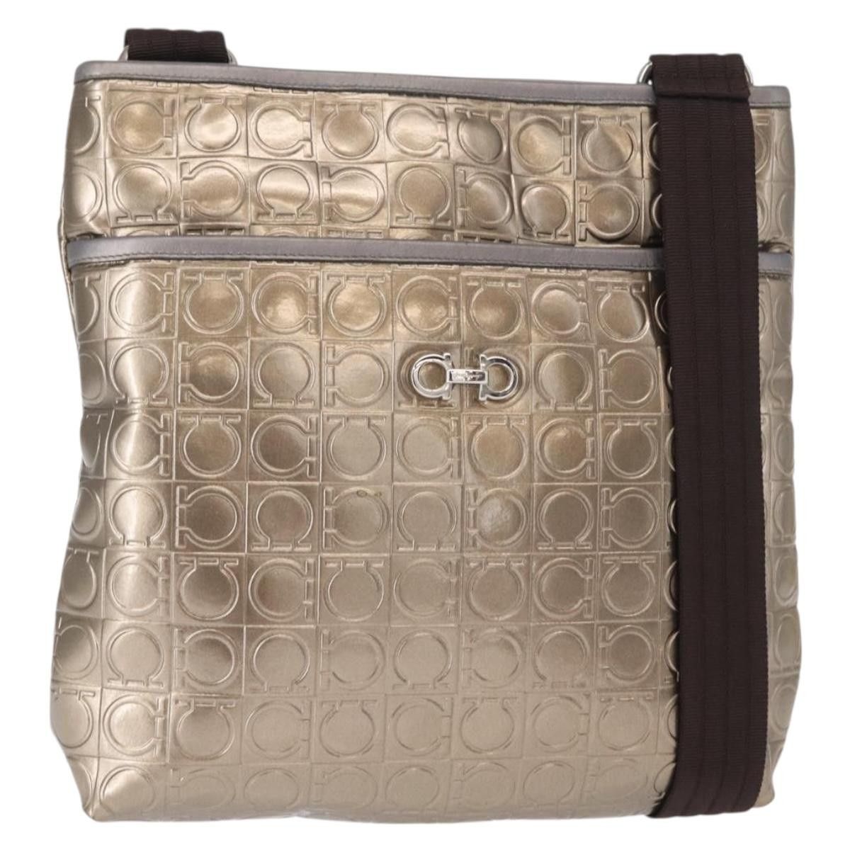 Salvatore Ferragamo Salvatore Ferragamo Gancini Patent Leather Size ONE SIZE - 1 Thumbnail