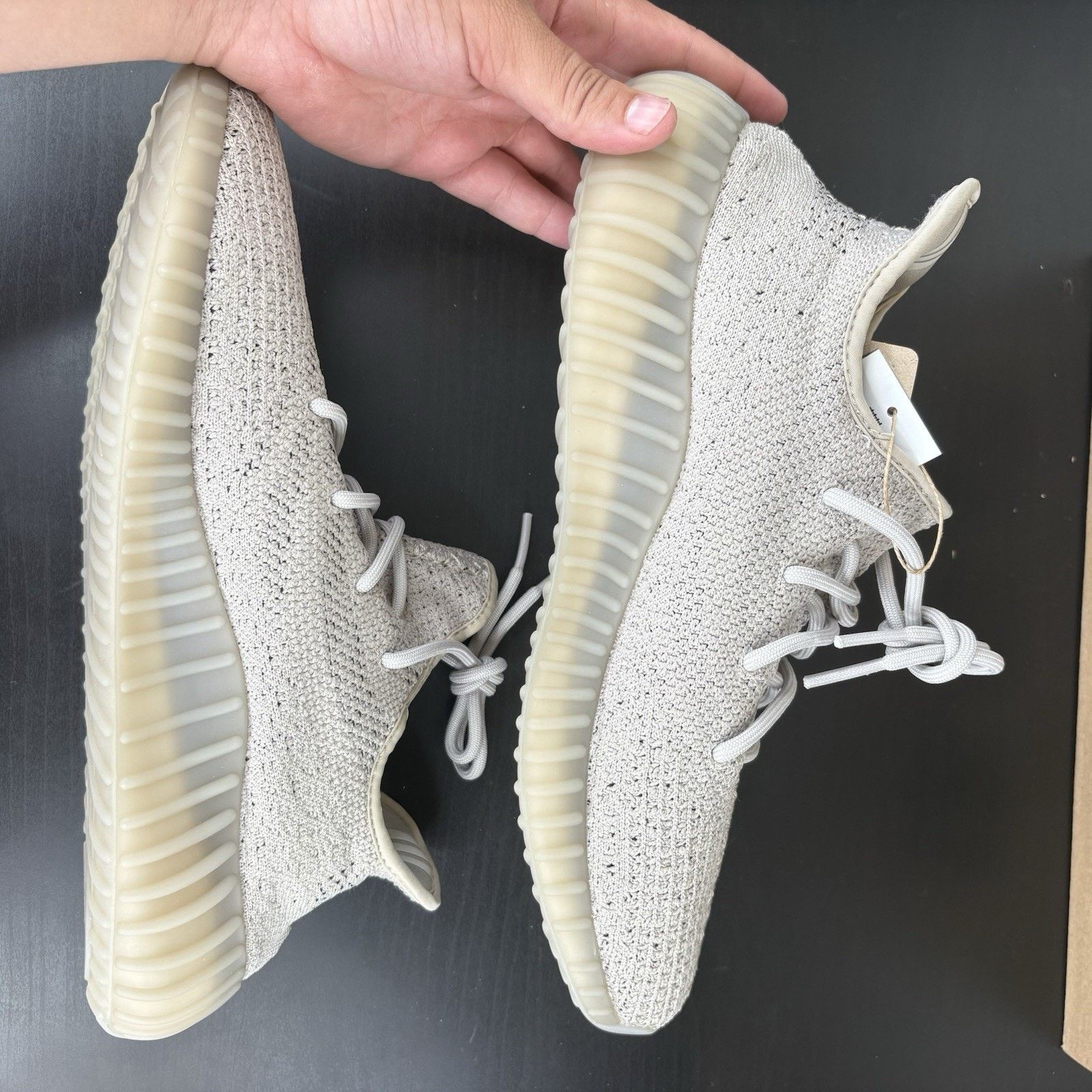 Adidas Size 12 - adidas Yeezy Boost 350 V2 Low Slate Size US 12 / EU 45 - 3 Thumbnail