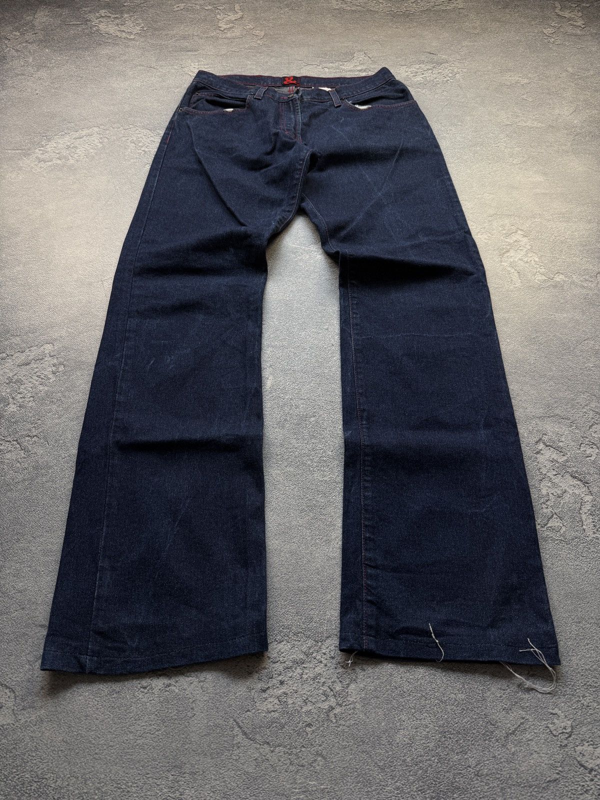 Dolce & Gabbana Vintage Dolce & Gabbana D&G Bleached Washed Denim Jeans Size US 32 / EU 48 - 1 Thumbnail