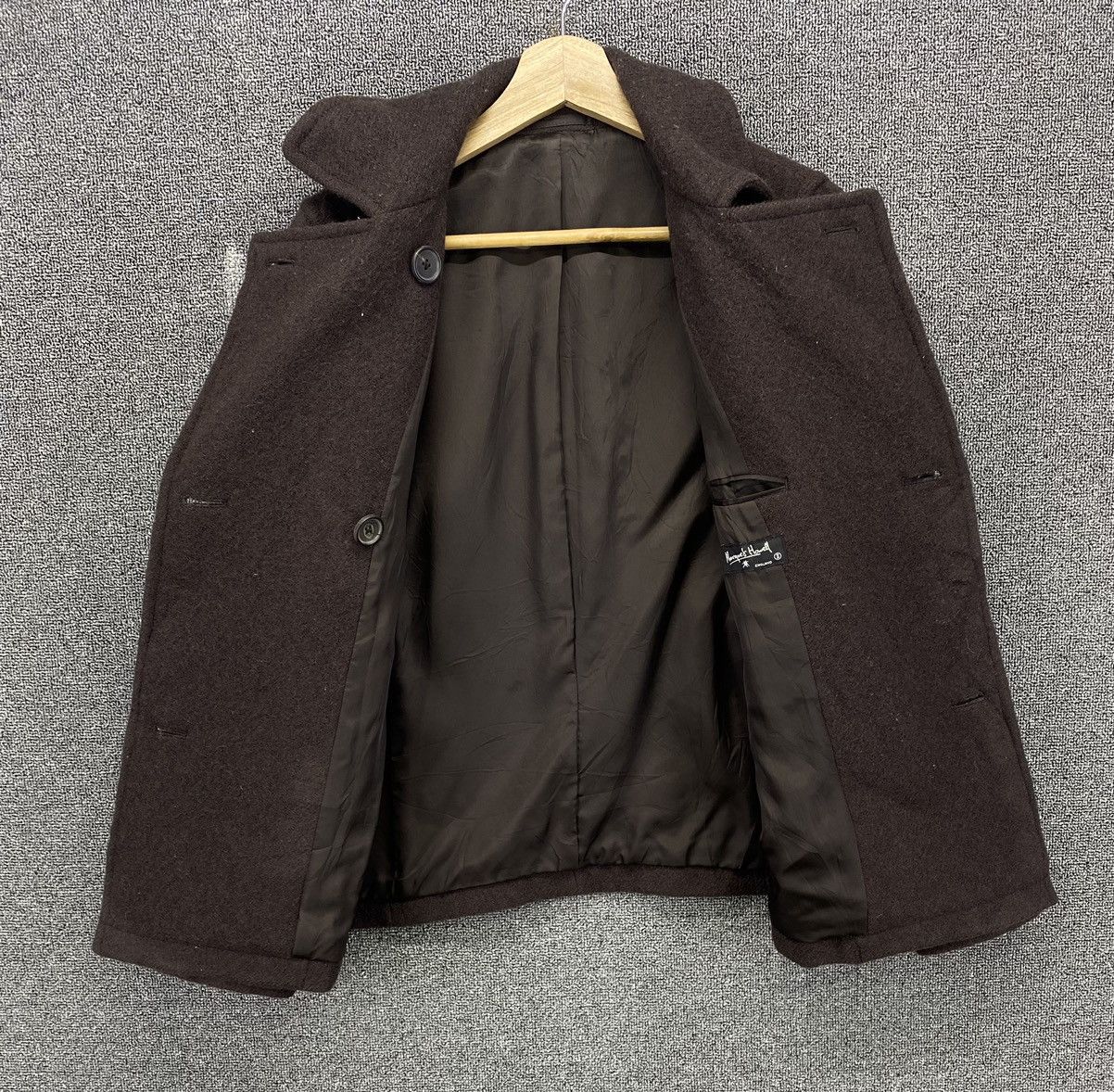 Margaret Howell Vintage Margaret Howell England Wool Coat Jacket Size M / US 6-8 / IT 42-44 - 7 Thumbnail