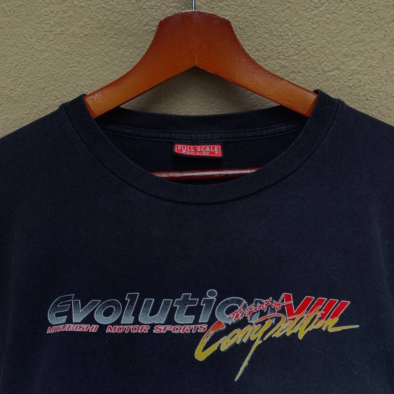 ICON Motorsports Rare Vintage Mitsubishi Evo 8 WRC Motorsports Racing Tees Size US L / EU 52-54 / 3 - 4 Thumbnail