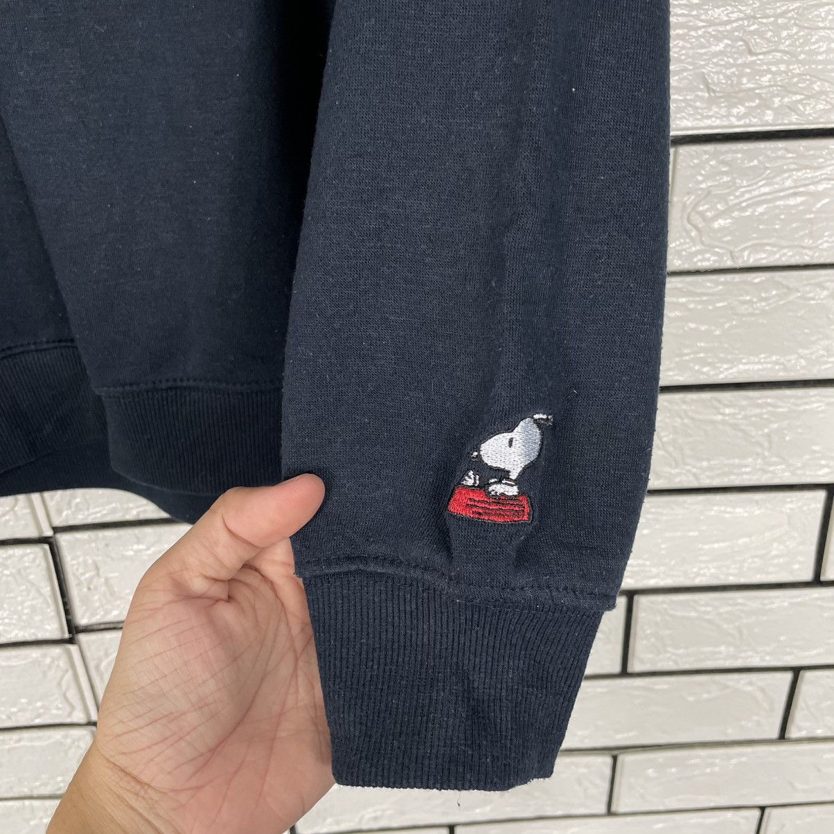 Peanuts Peanuts Snoopy Black Sweatshirt Size US M / EU 48-50 / 2 - 9 Thumbnail