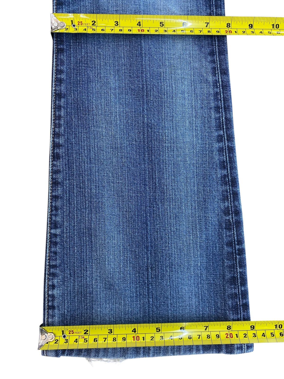 Edwin Edwin Faded Wash Whiskered Style Flare Jeans Size US 32 / EU 48 - 9 Thumbnail