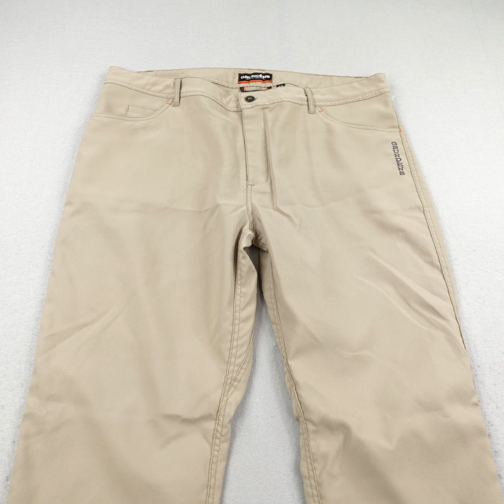 Vintage Grundens Pants Mens 42 Khaki Beige Cargo Fishing Utility Work Outdoors Hiking Size US 42 / EU 58 - 2 Thumbnail