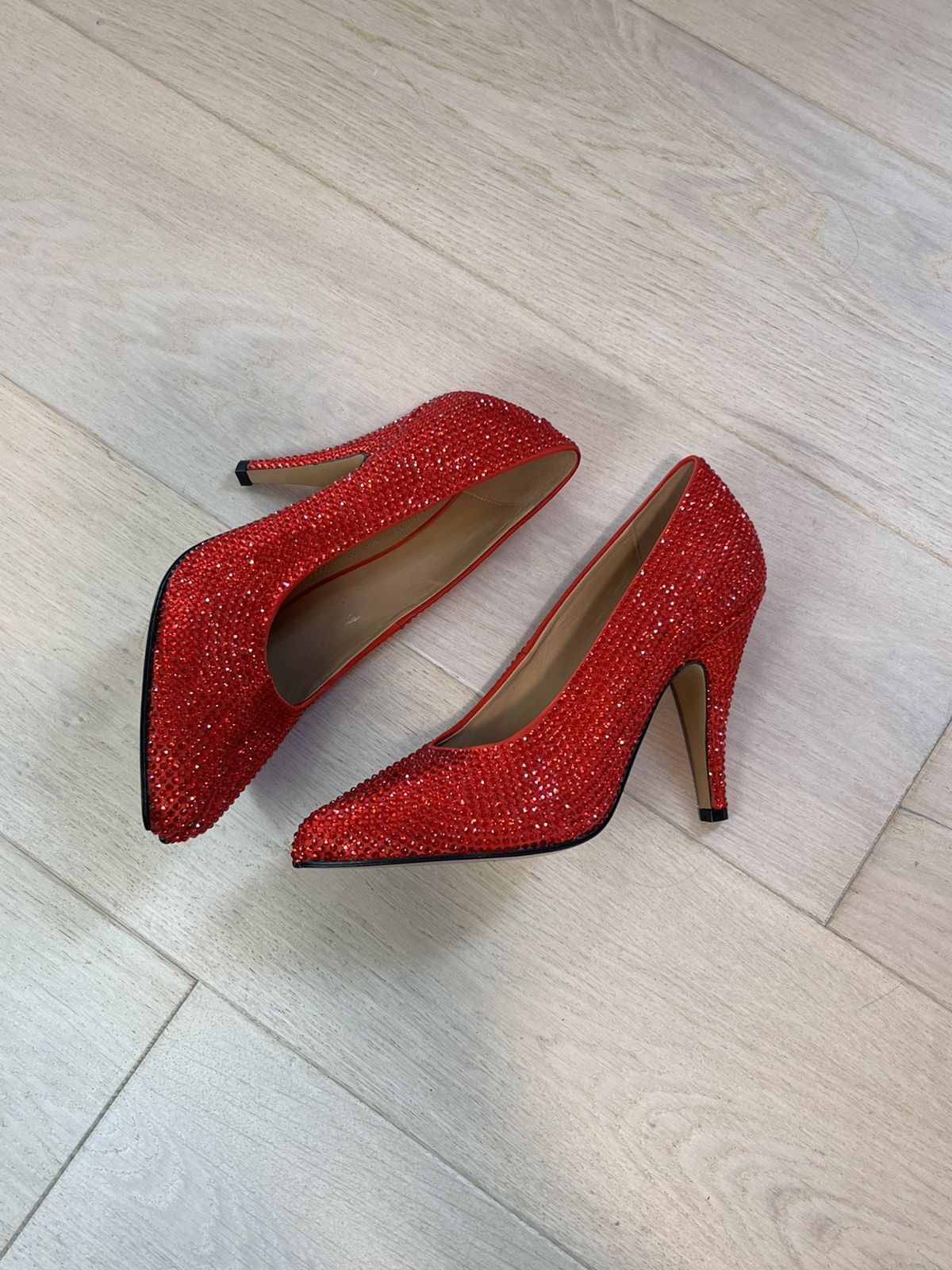 Maison Margiela Maison Margiela Tabi 110mm rhinestone-embellished pumps Size US 9 / IT 39 - 1 Thumbnail