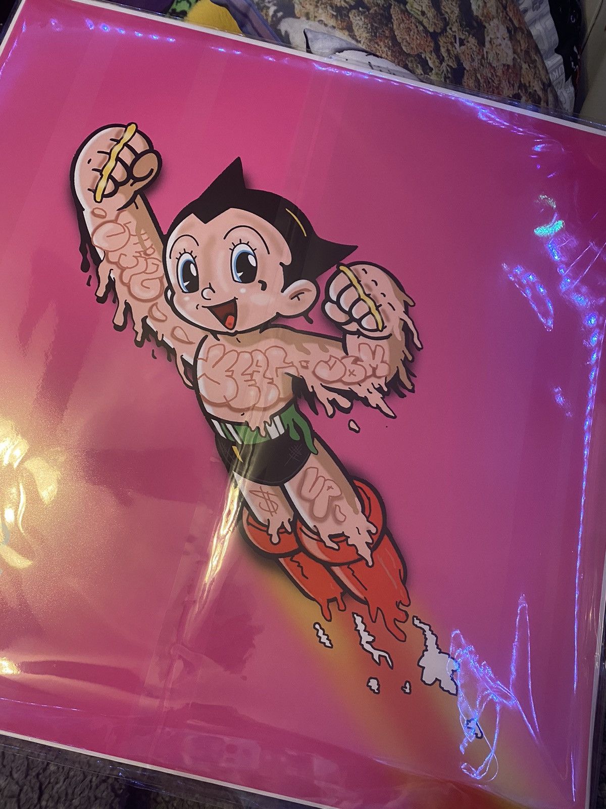 Astro boy pop art piece poster print