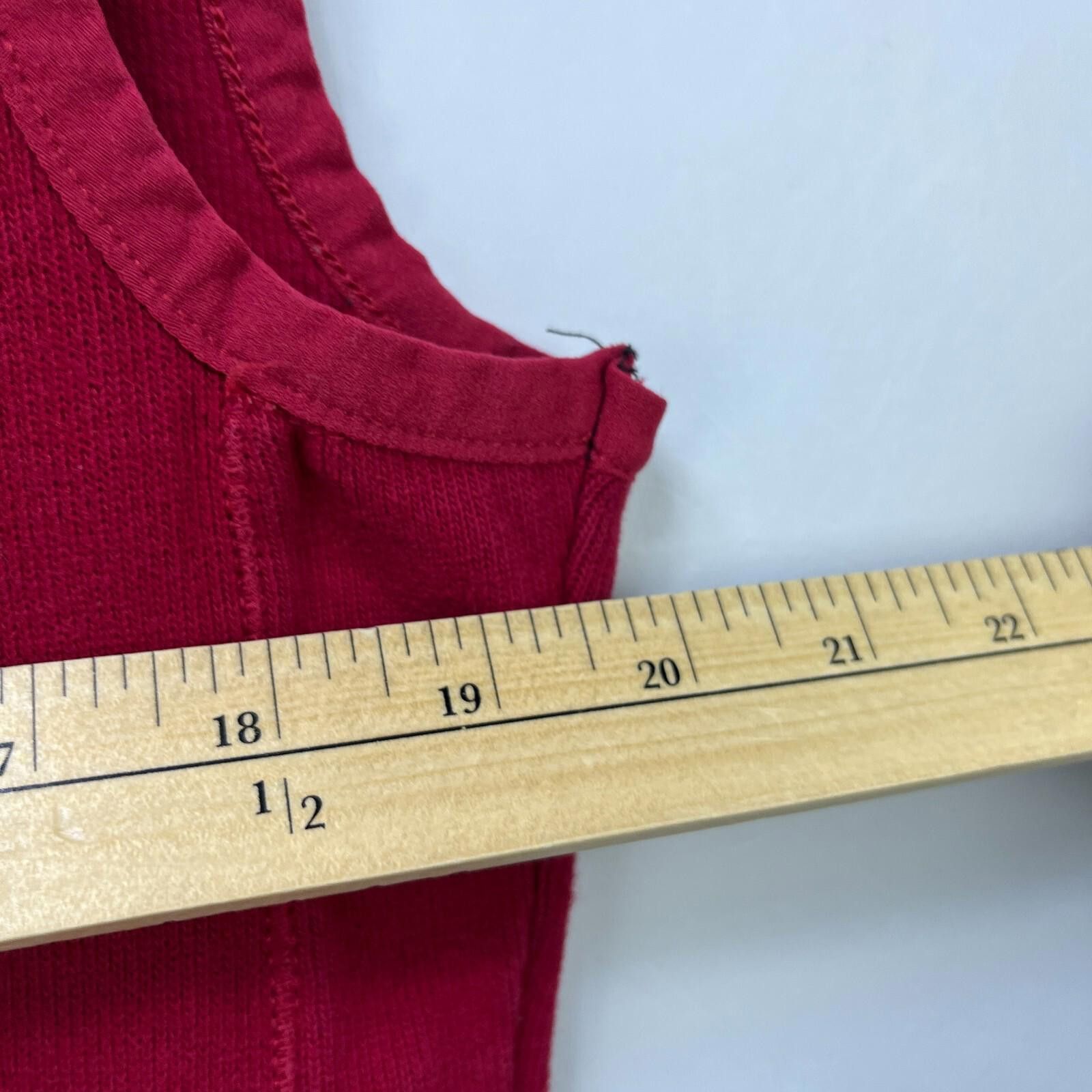 Polo Ralph Lauren Vintage Polo Ralph Lauren Pony Vest Size Medium Red Sweater Size US M / EU 48-50 / 2 - 7 Thumbnail