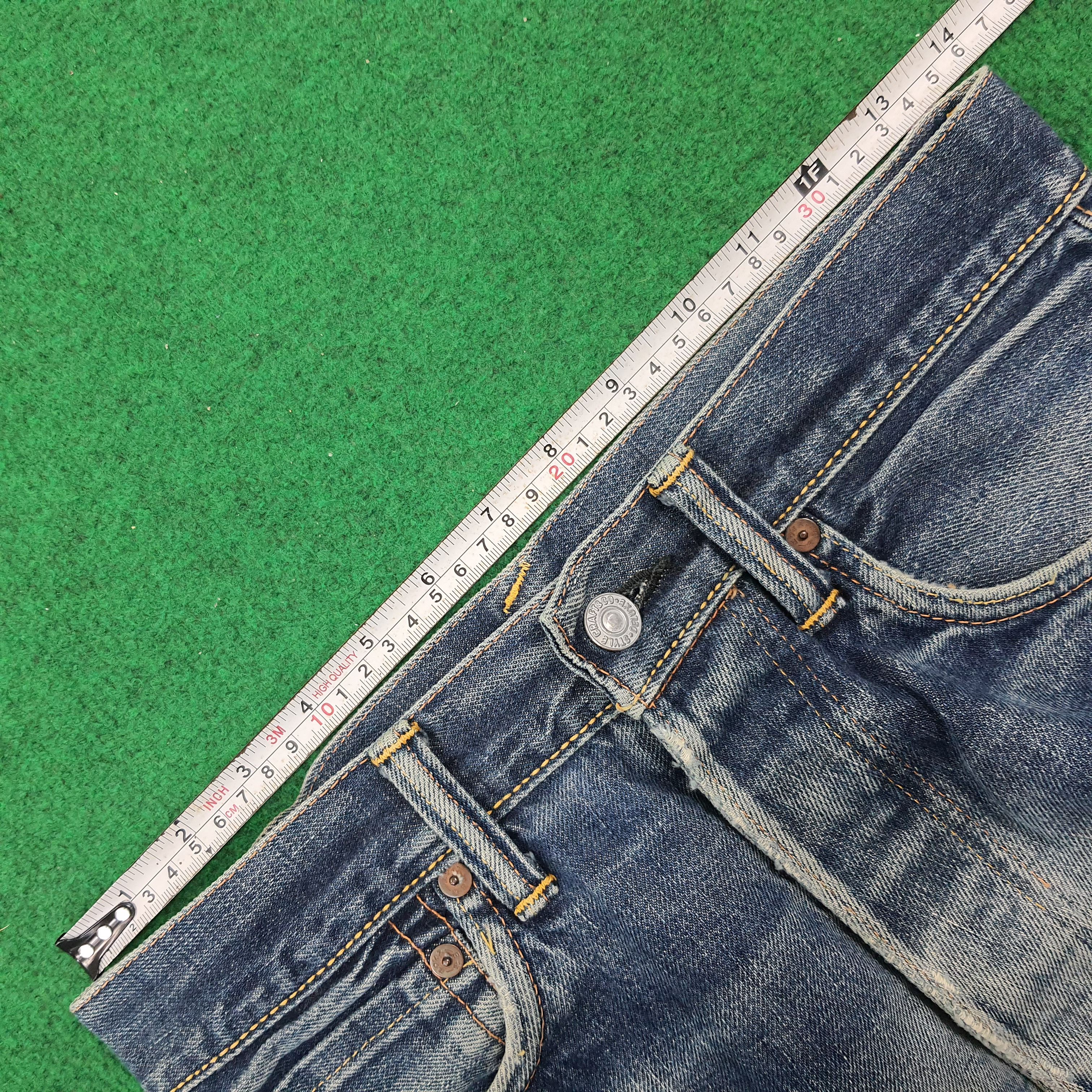 Evisu Vintage Evisu Selvedge Japan Brand Custom Daicock Jeans Size US 27 - 10 Thumbnail