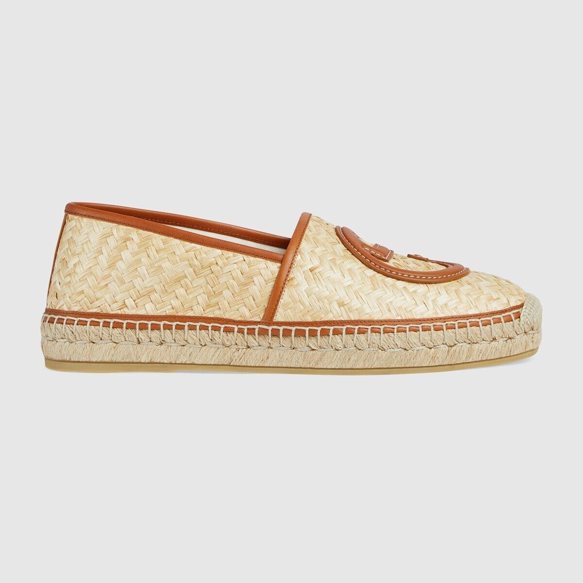 Gucci o1s1wg111025 Interlocking G Espadrilles Loafer Shoes Size US 8 / EU 41 - 1 Thumbnail