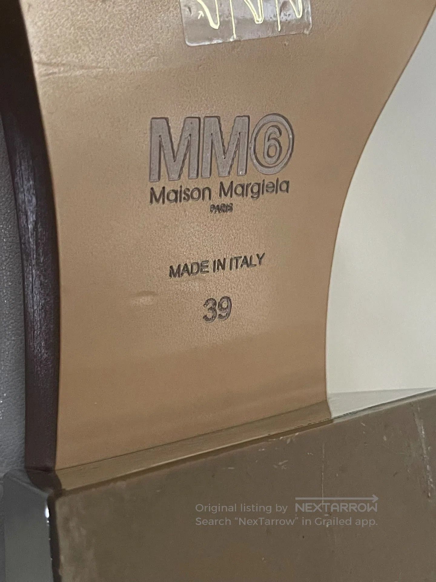 MM6 MM6 Maison Margiela Milky White Lamb Leather Shoes. Size US 8 / IT 38 - 8 Thumbnail