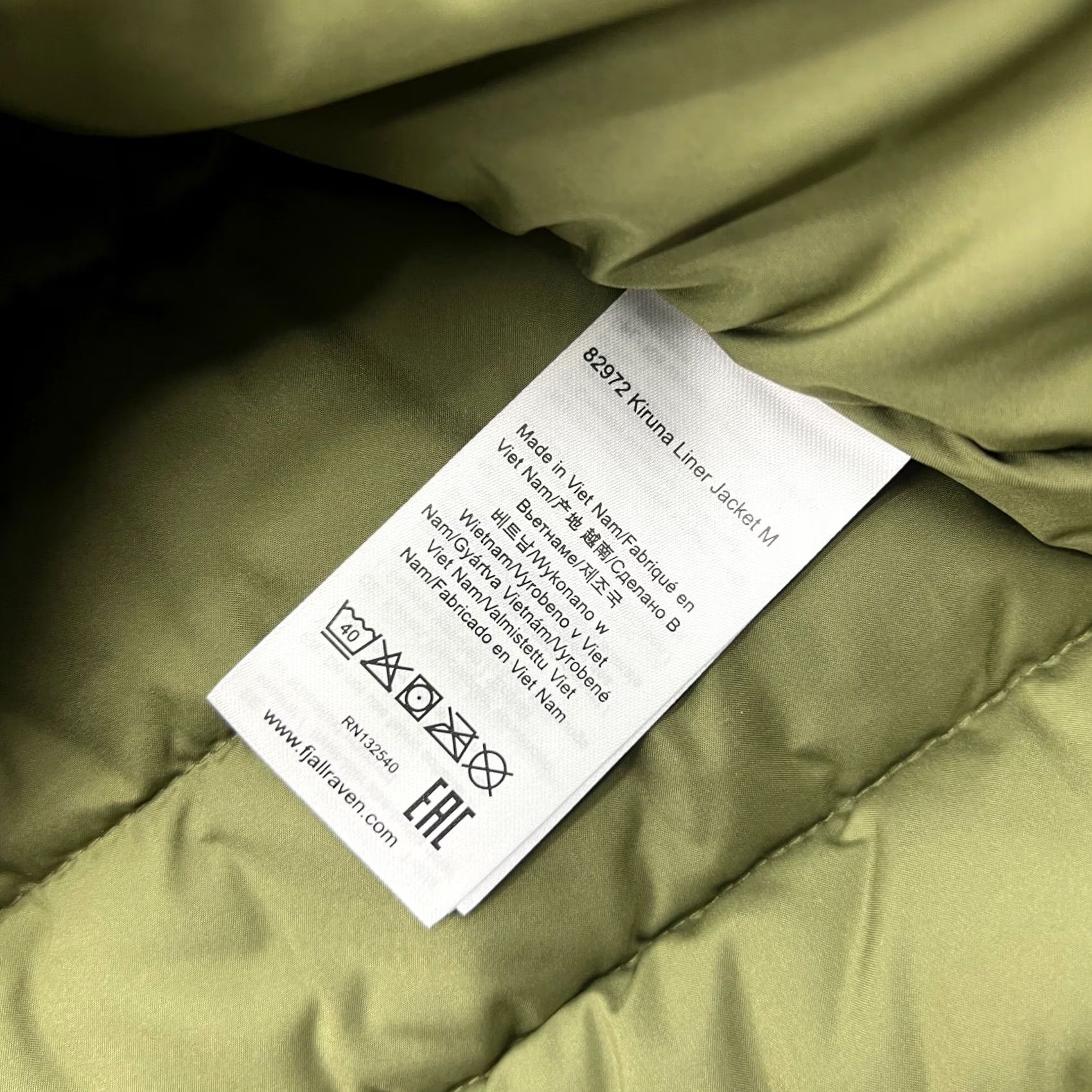 Vintage Fjällräven Kiruna Liner Jacket Mens Small Green Full Zip Puffer Insulated | Jacket | Green | Small | Mens Size US S / EU 44-46 / 1 - 5 Thumbnail