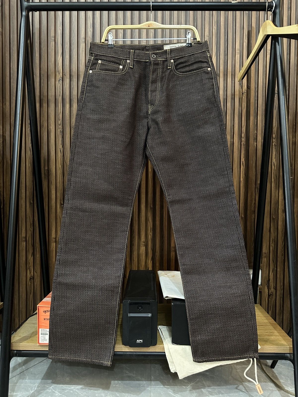 Kapital Kountry Kapital Century 5P Monkey cisco denim "Brown" size 36 Size US 36 / EU 52 - 1 Thumbnail
