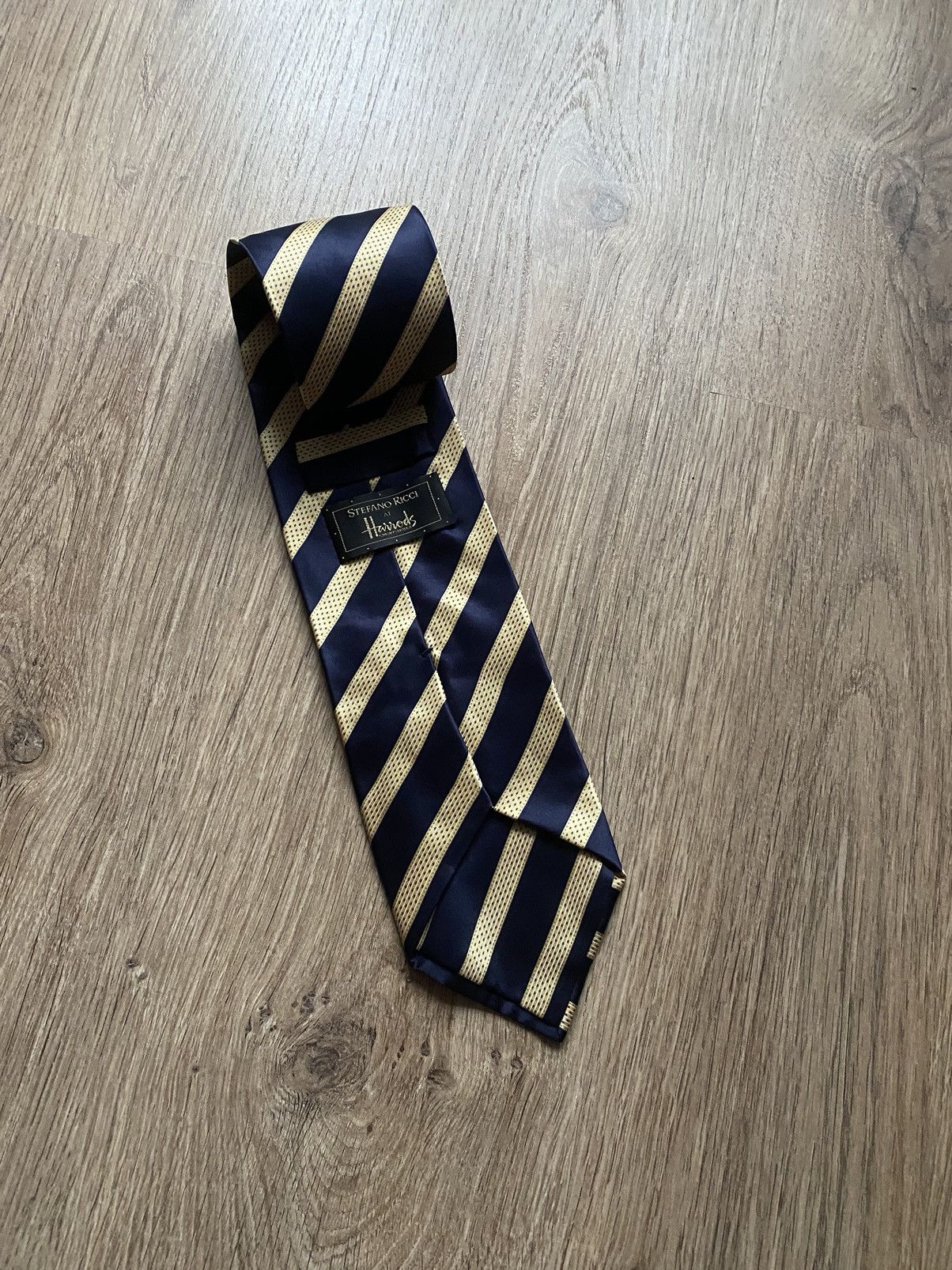 Stefano Ricci Rare Tie Luxury Brand Stefano Ricci 100% silk striped tie Size ONE SIZE - 2 Thumbnail
