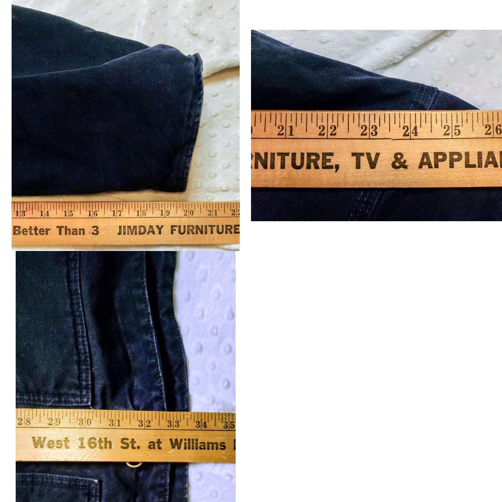 Carhartt VTG Carhartt Ridge Coat Sandstone Lined Navy Blue 3XL Jacket C61 MDT Winter Workwear Mens Size US XXL / EU 58 / 5 - 9 Thumbnail