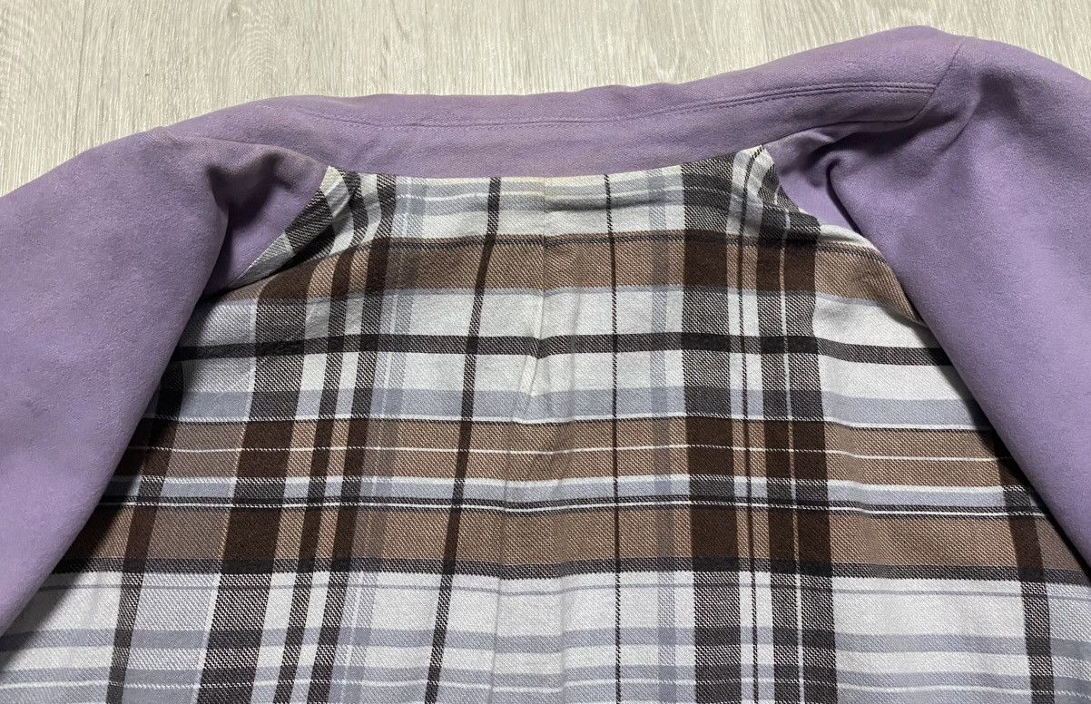 Acne Studios Women’s Oversized Single-breasted Cotton Blazer Light Purple Size ONE SIZE - 7 Thumbnail