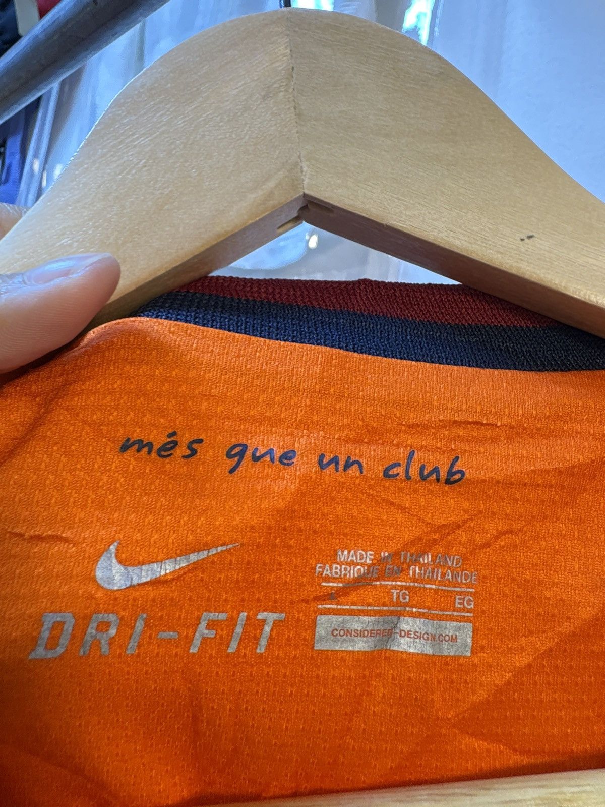 Nike 2012 FC Barcelona Away Kit MESSI 10 Size US L / EU 52-54 / 3 - 5 Thumbnail