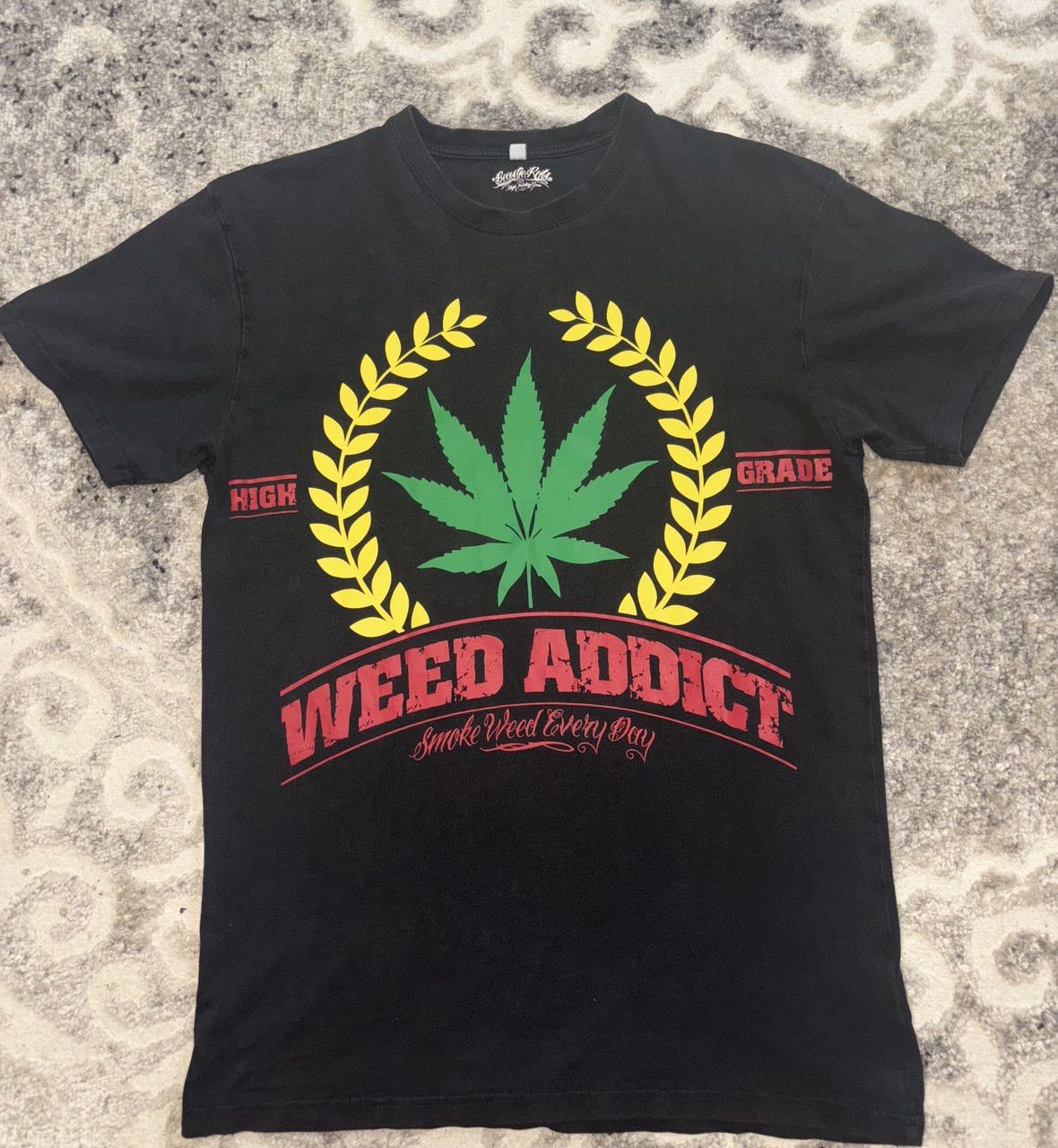 Other Kanabis Mens T-Shirt, beastle ratos,weed addict size M Size US M / EU 48-50 / 2 - 6 Thumbnail