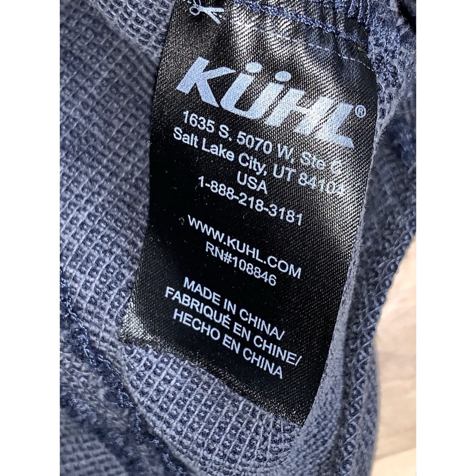 Vintage Kuhl Shirt Mens M Gray Uproar Five Panel Long Sleeve Waffle Casual Outdoor #9608 Size US M / EU 48-50 / 2 - 3 Thumbnail