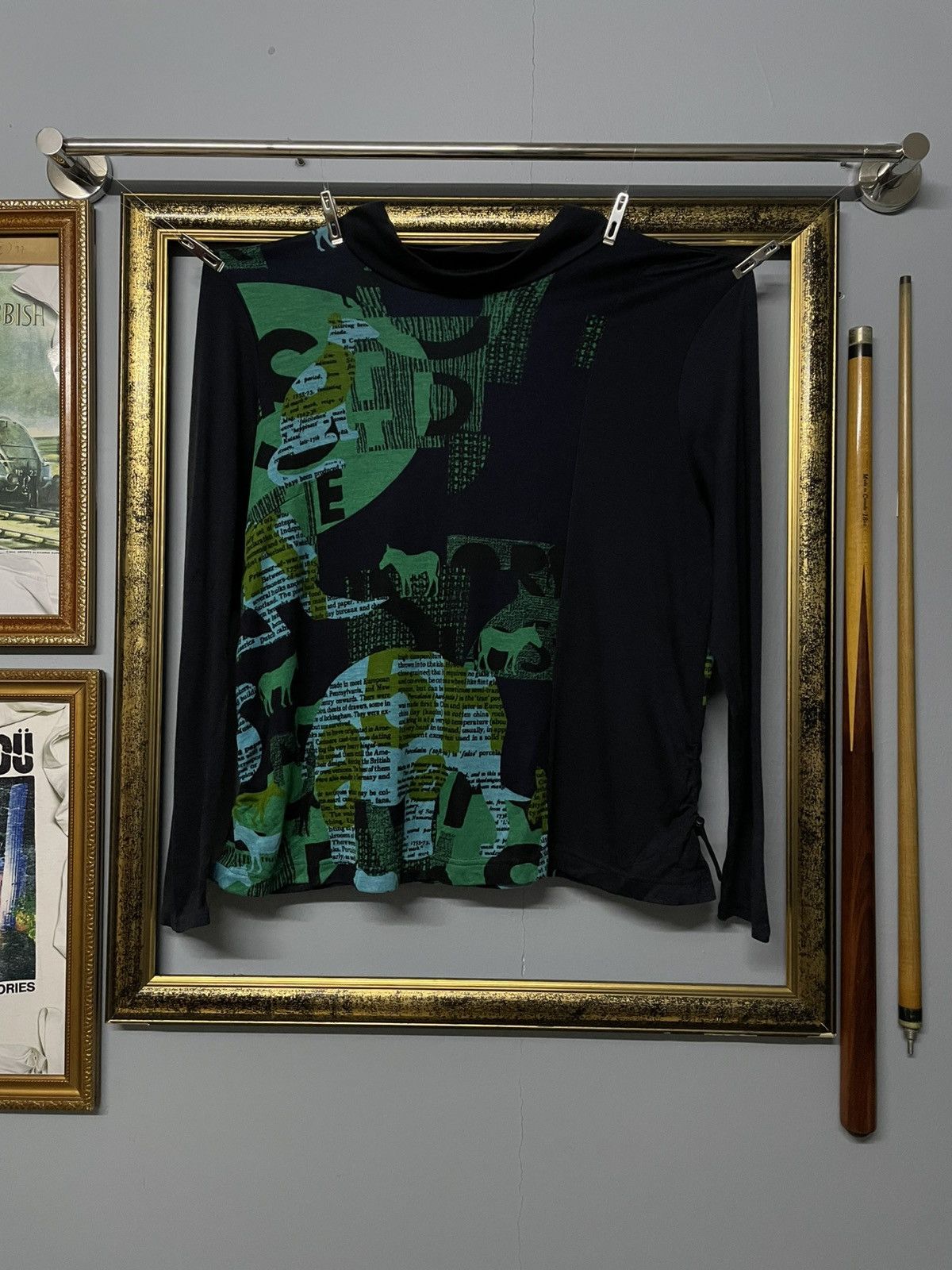 Beauty Beast Vintage Japan Designer Trois Onze Cinq Poem Art Longsleeve Size US M / EU 48-50 / 2 - 1 Thumbnail