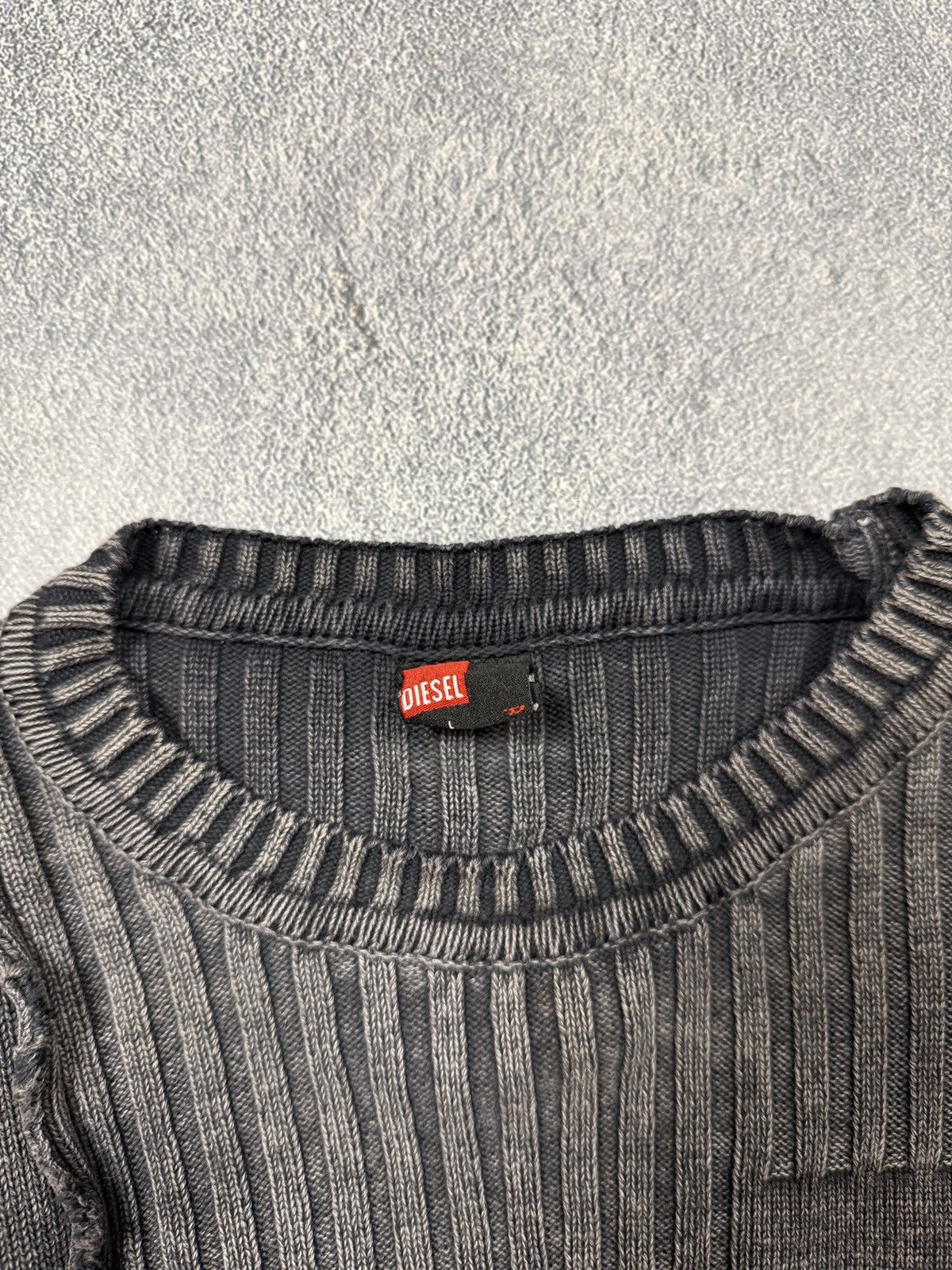 Diesel Avant Garde 00s Diesel Denim Devision Sweater Size US L / EU 52-54 / 3 - 13 Thumbnail