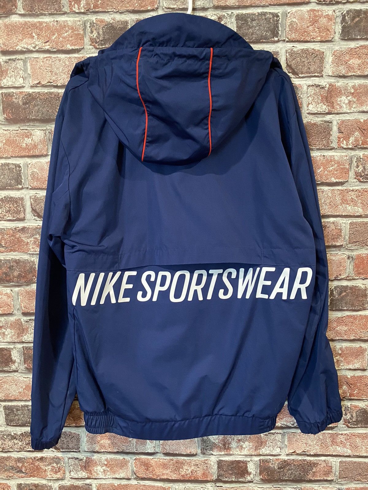 Nike Nike Blue Windbreaker Pullover Small Size US S / EU 44-46 / 1 - 2 Thumbnail