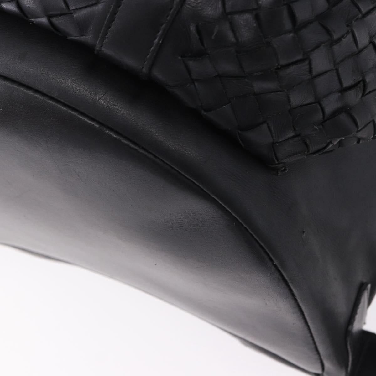 Bottega Veneta BOTTEGA VENETA INTRECCIATO Backpack Leather Black 155095 Size ONE SIZE - 15 Thumbnail
