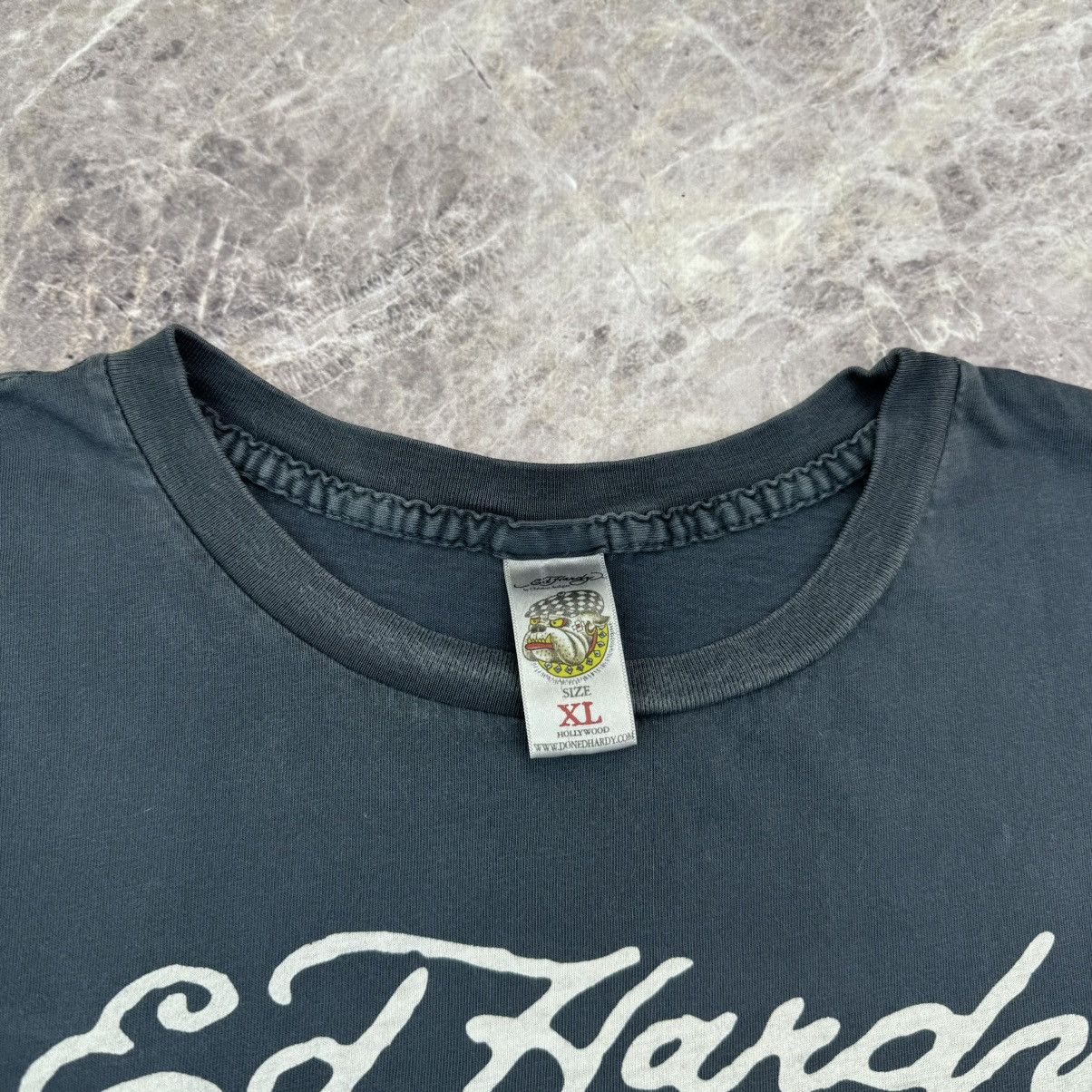 Christian Audigier × Ed Hardy Vintage Ed Hardy T shirt Pantera Roses Christian Audigier XL Size US XL / EU 56 / 4 - 7 Thumbnail