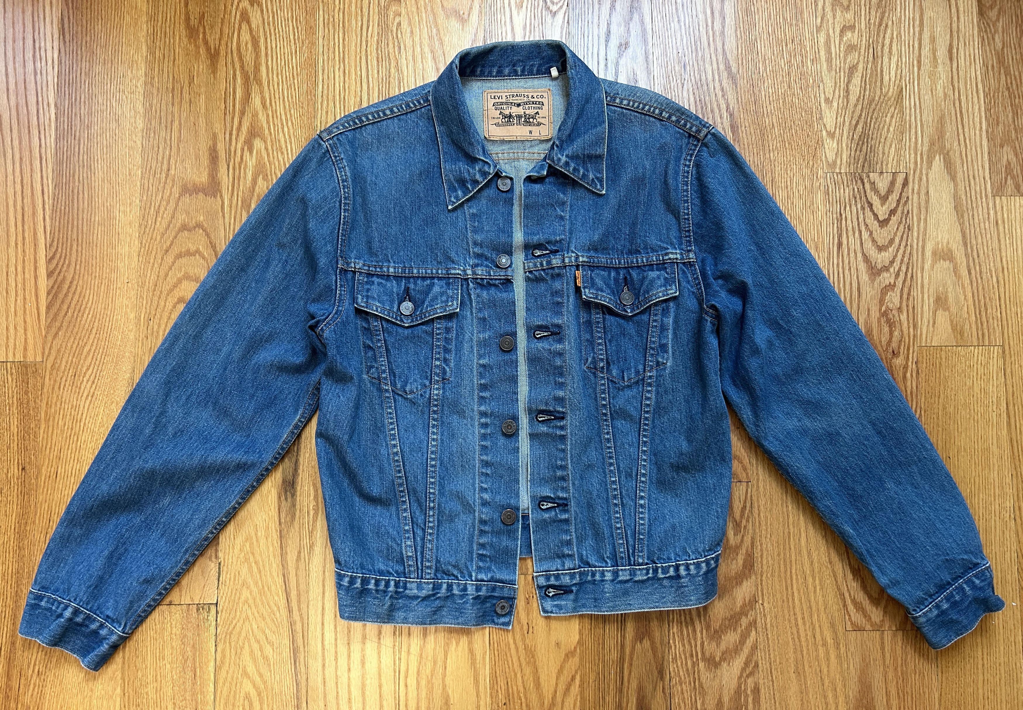 Vintage Levi's Orange Tab Denim Jacket - Perfect Condition