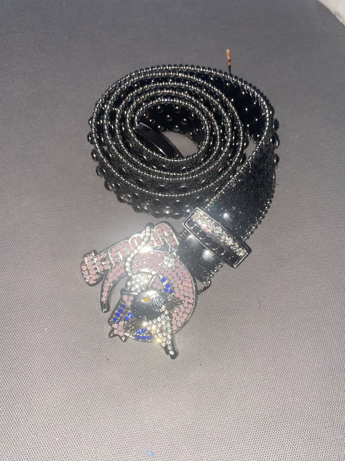 image of Sailor Moon Belt in Black, Men's (Size 34)