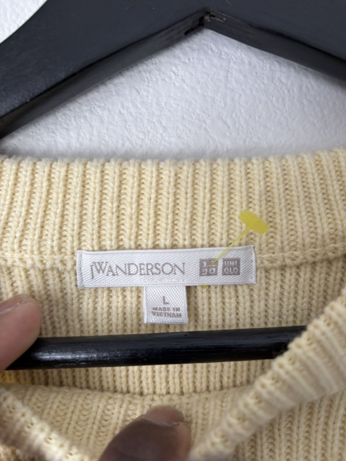 JW Anderson × Uniqlo UNIQLO X JW Anderson Ribbed Crewneck Sweater Size US L / EU 52-54 / 3 - 4 Thumbnail