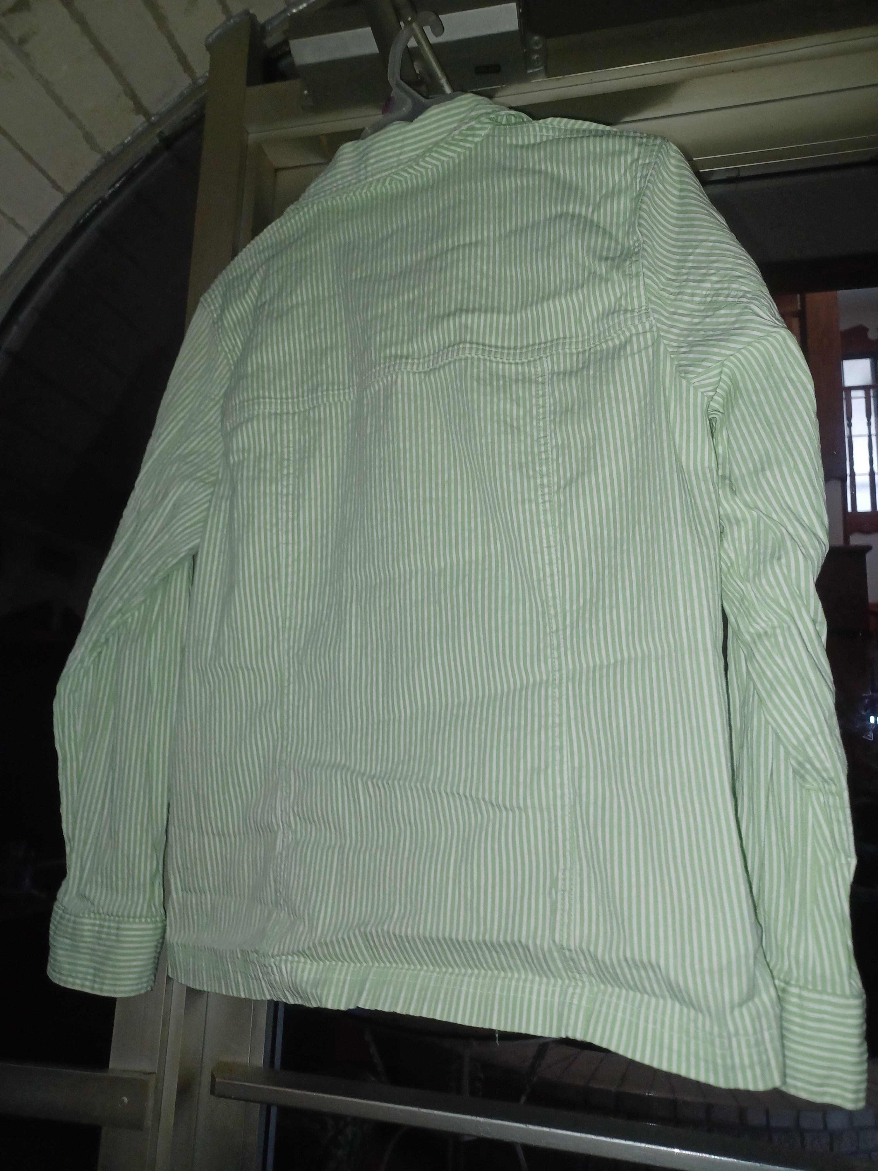 Other Allison Daley Women's Shirt/Jacket SZ 12 Lt. Green & White Size XL / US 12-14 / IT 48-50 - 2 Thumbnail