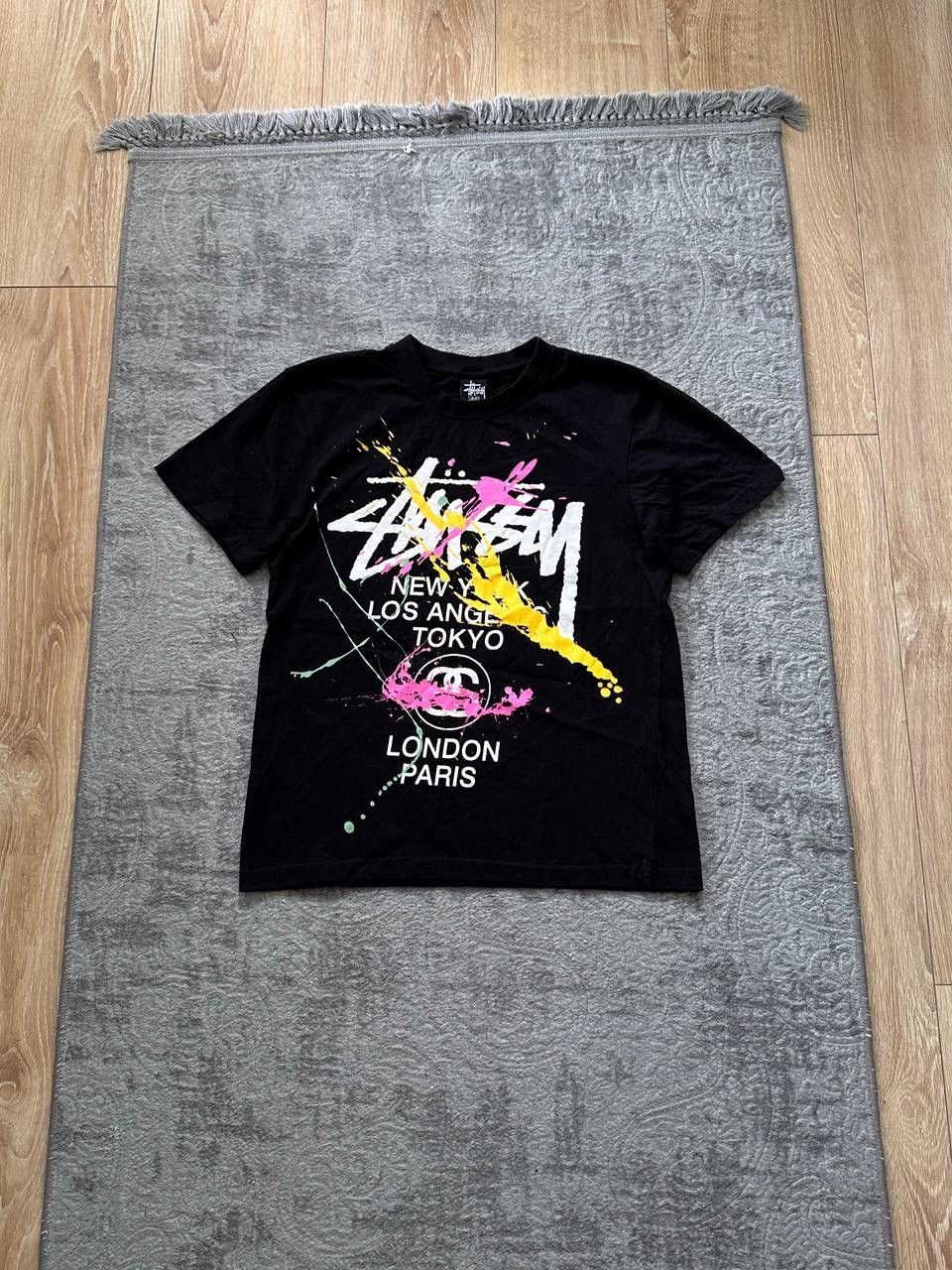 Stussy 00s Stussy Vintage Big Logo Streetwear Tee | Grailed