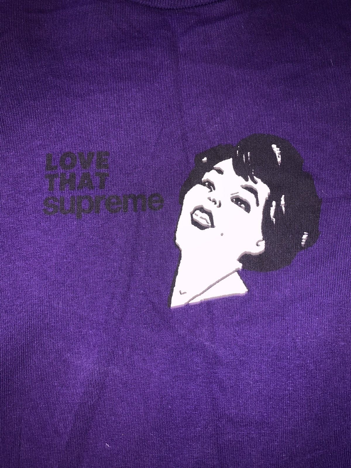 Supreme Supreme purple tee Size US L / EU 52-54 / 3 - 2 Thumbnail