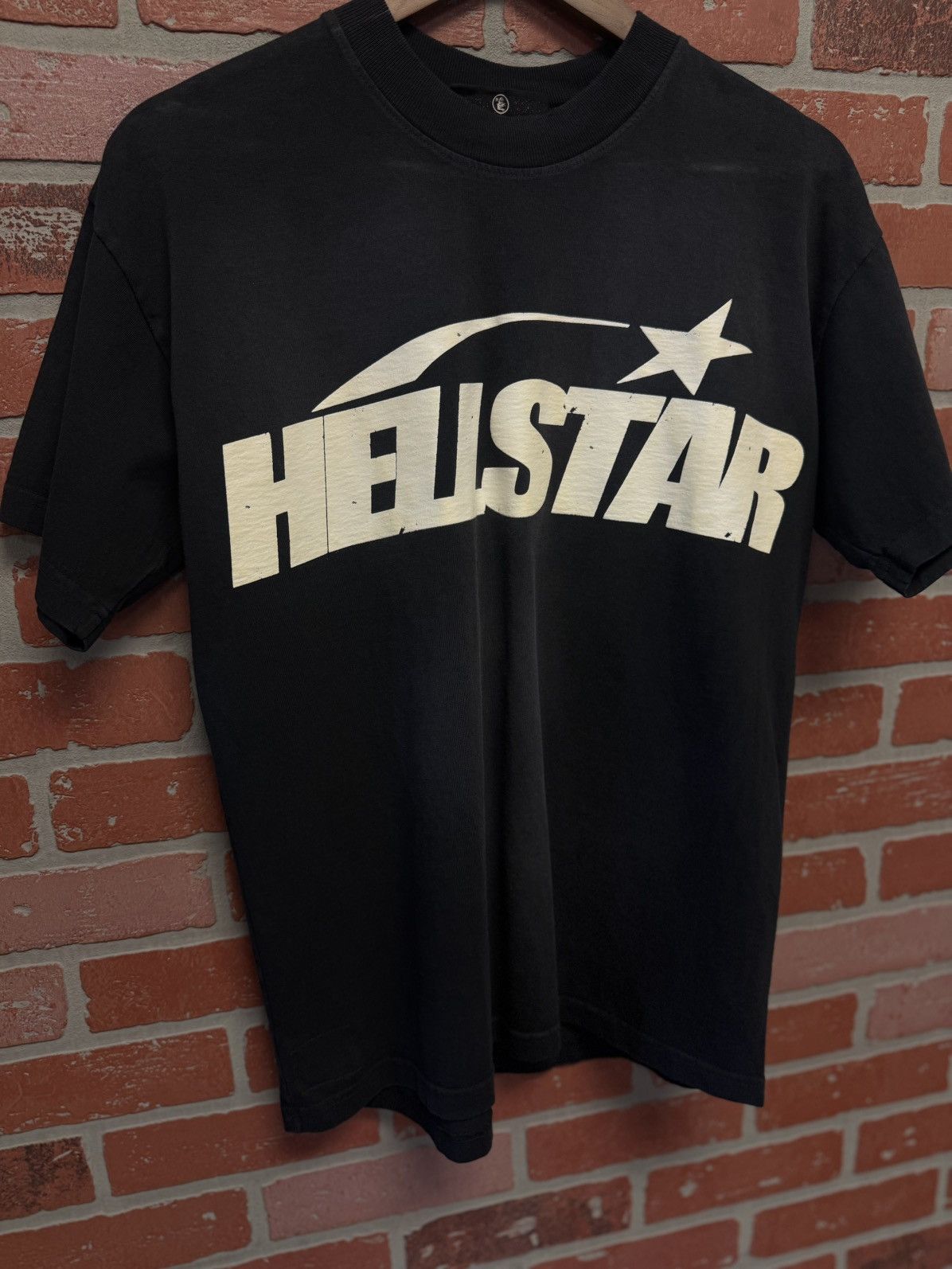 HELLSTAR Hellstar Black Logo Tee Shirt 100% Authentic Size XS Size US XS / EU 42 / 0 - 2 Thumbnail