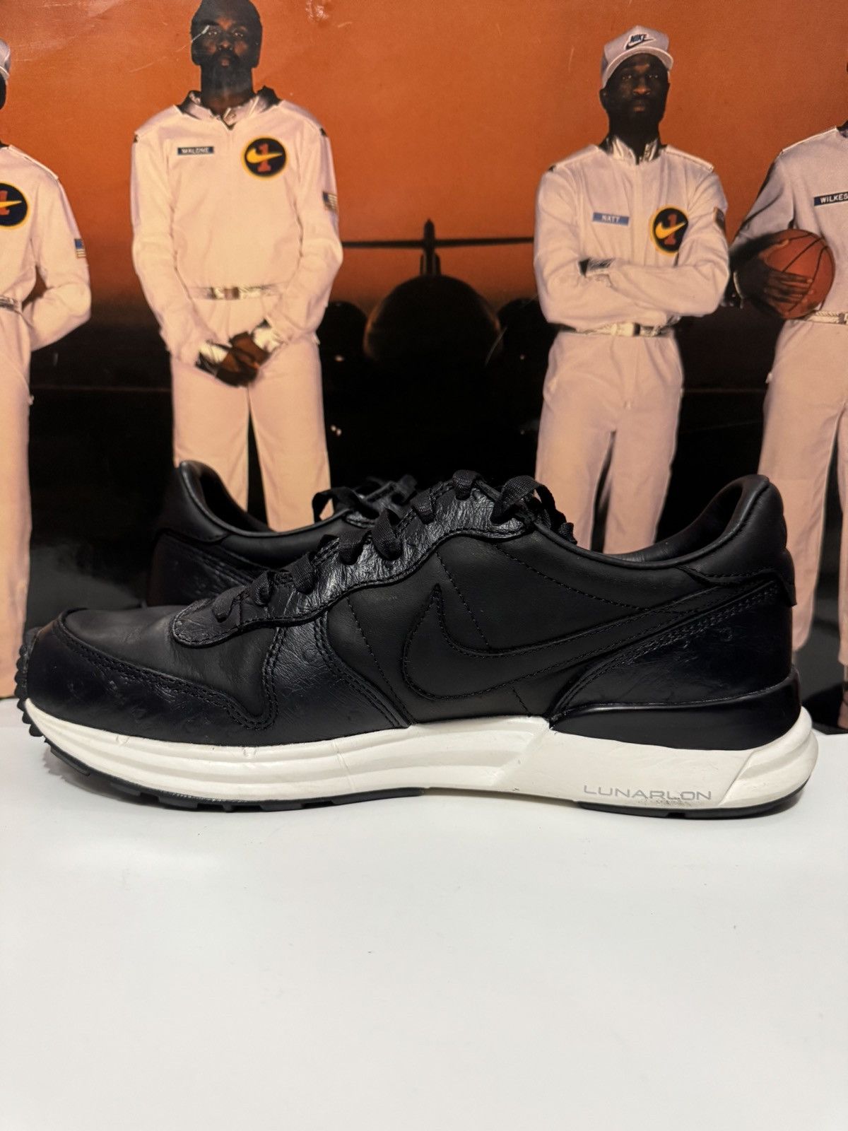 Nike × Sophnet. Nike Lunar Internationalist SOPH Black Size 10.5 718764-001 Size US 10.5 / EU 43-44 - 6 Thumbnail