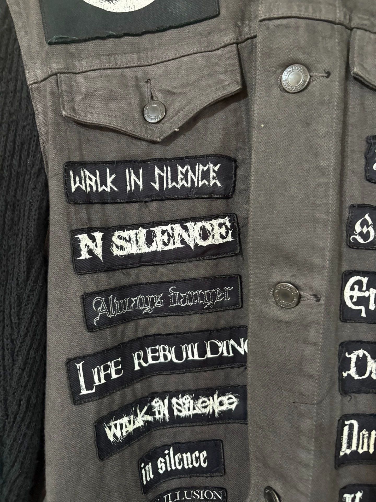 Undercover Undercover 18SS JOY DIVISION Paneled Oversize Denim Jacket Size US M / EU 48-50 / 2 - 6 Thumbnail