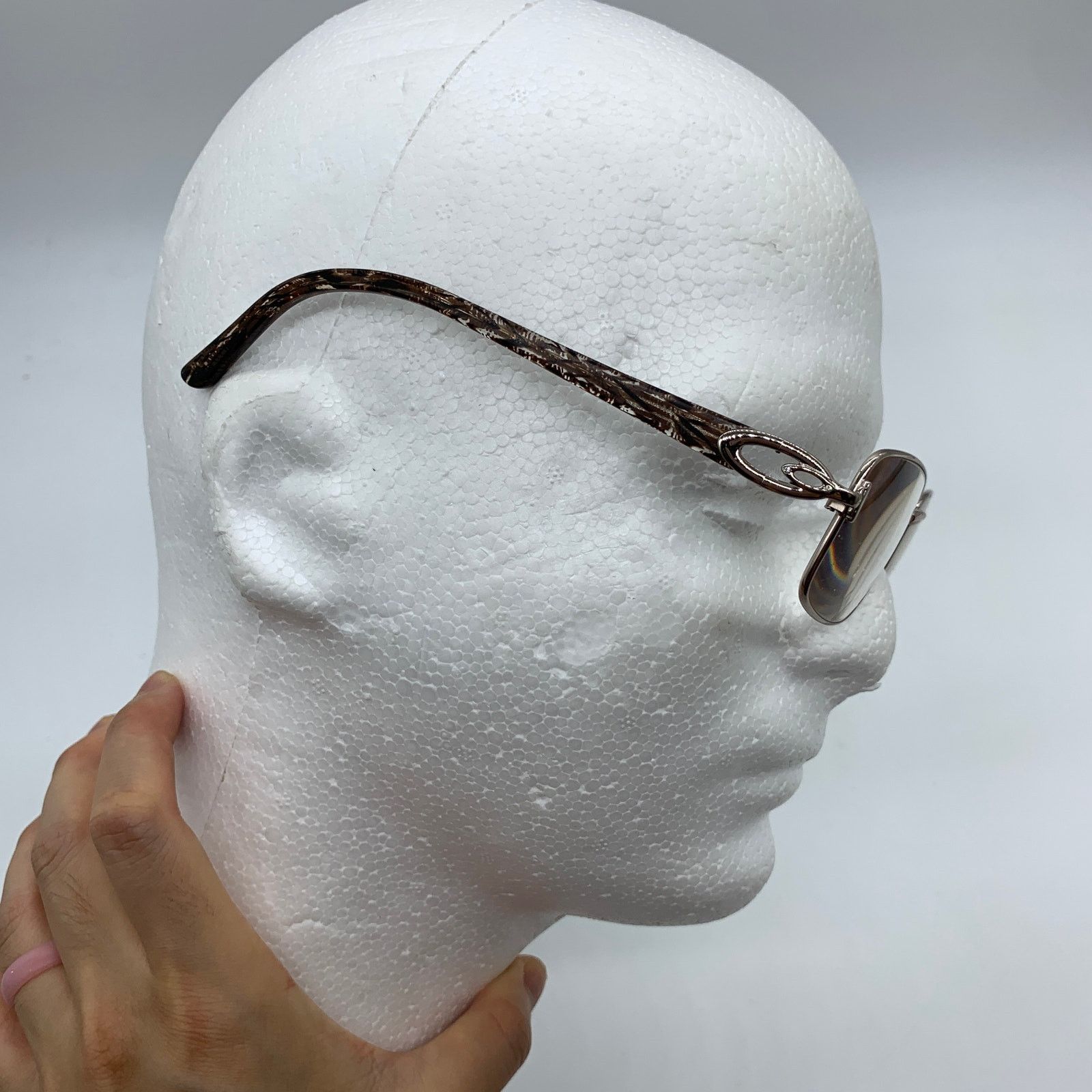 Other Women's Prescription Glasses Taupe Lace 3/17-155 Size ONE SIZE - 8 Thumbnail