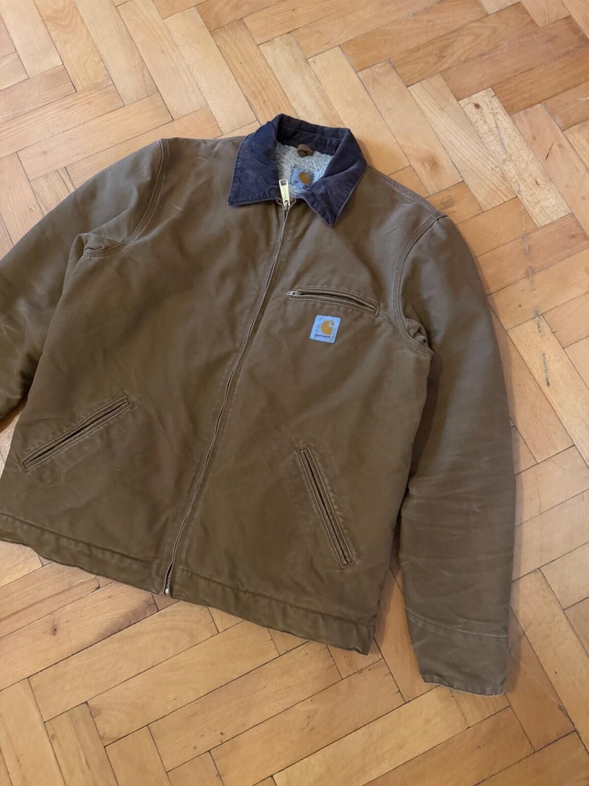 Carhartt Carhartt Detroit Jacket Sherpa Brown Sz M Size US M / EU 48-50 / 2 - 3 Thumbnail