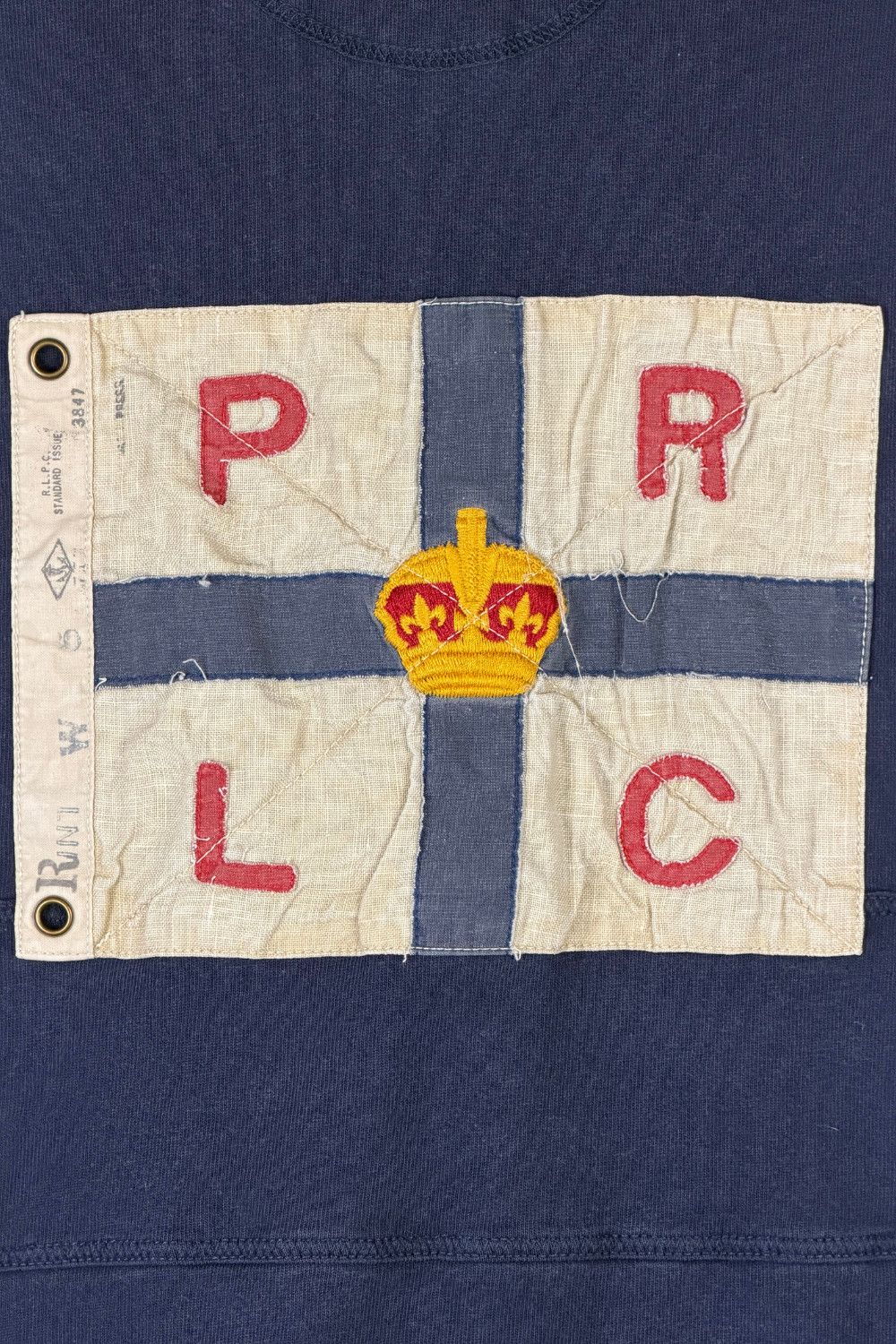 Polo Ralph Lauren Polo RL Naval Tailors PRLC Flag Popover Sweatshirt XL Size US XL / EU 56 / 4 - 19 Thumbnail