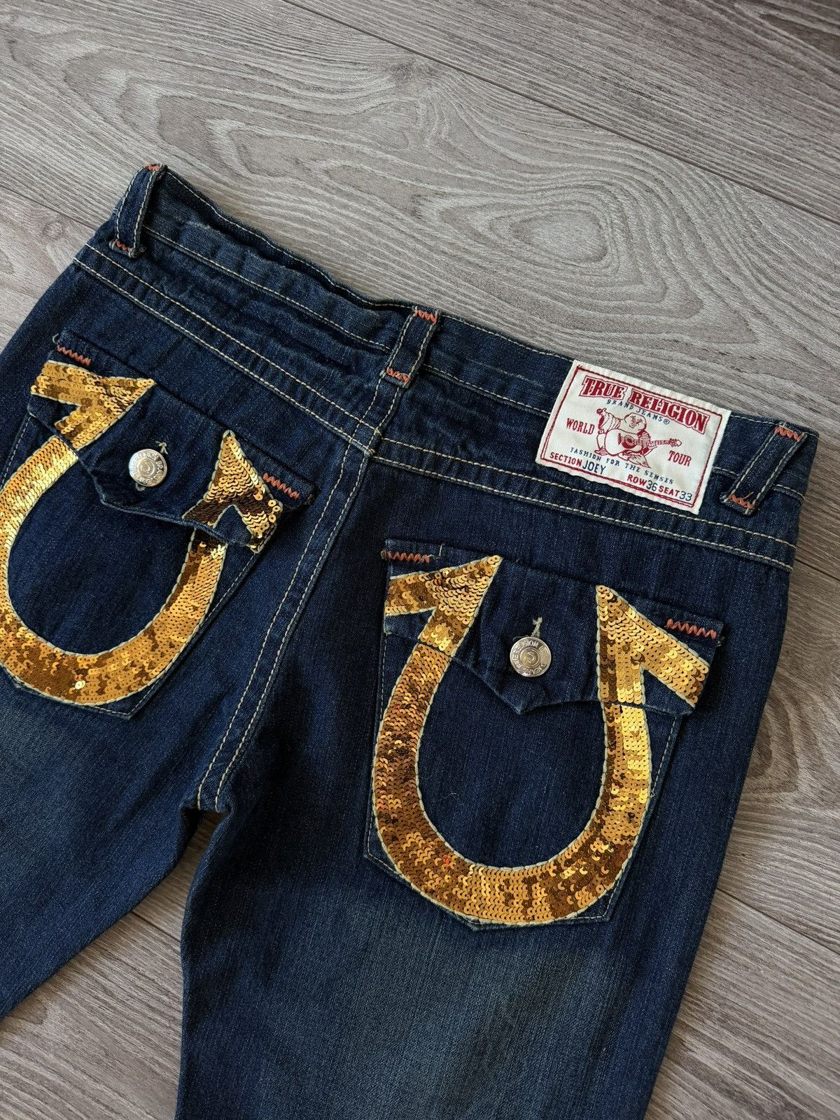 True Religion True Religion Rocco Relaxed Joey Bobby Y2k Jeans Size US 36 / EU 52 - 2 Thumbnail