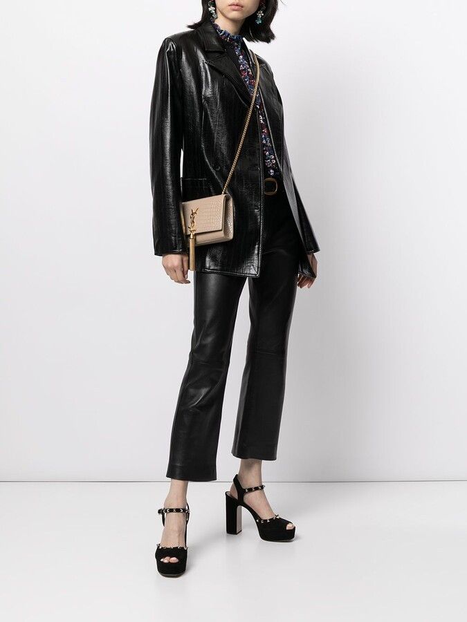 Saint Laurent Paris o1b1hav110225 Size: OS / Kate Small Tassel Leather Bag Beige Size ONE SIZE - 2 Thumbnail
